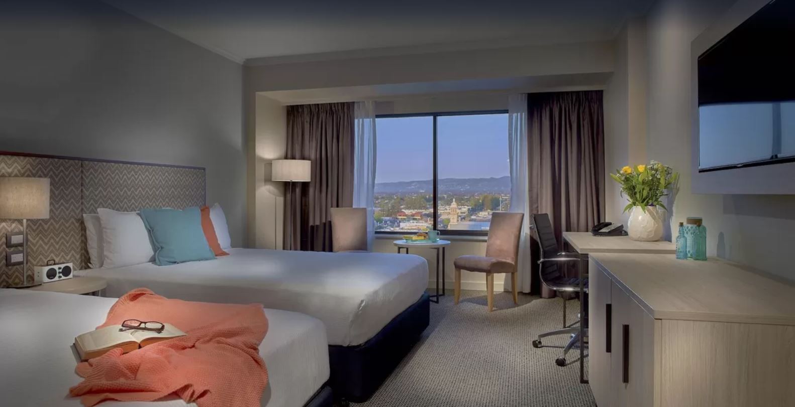 Double or Twin City View