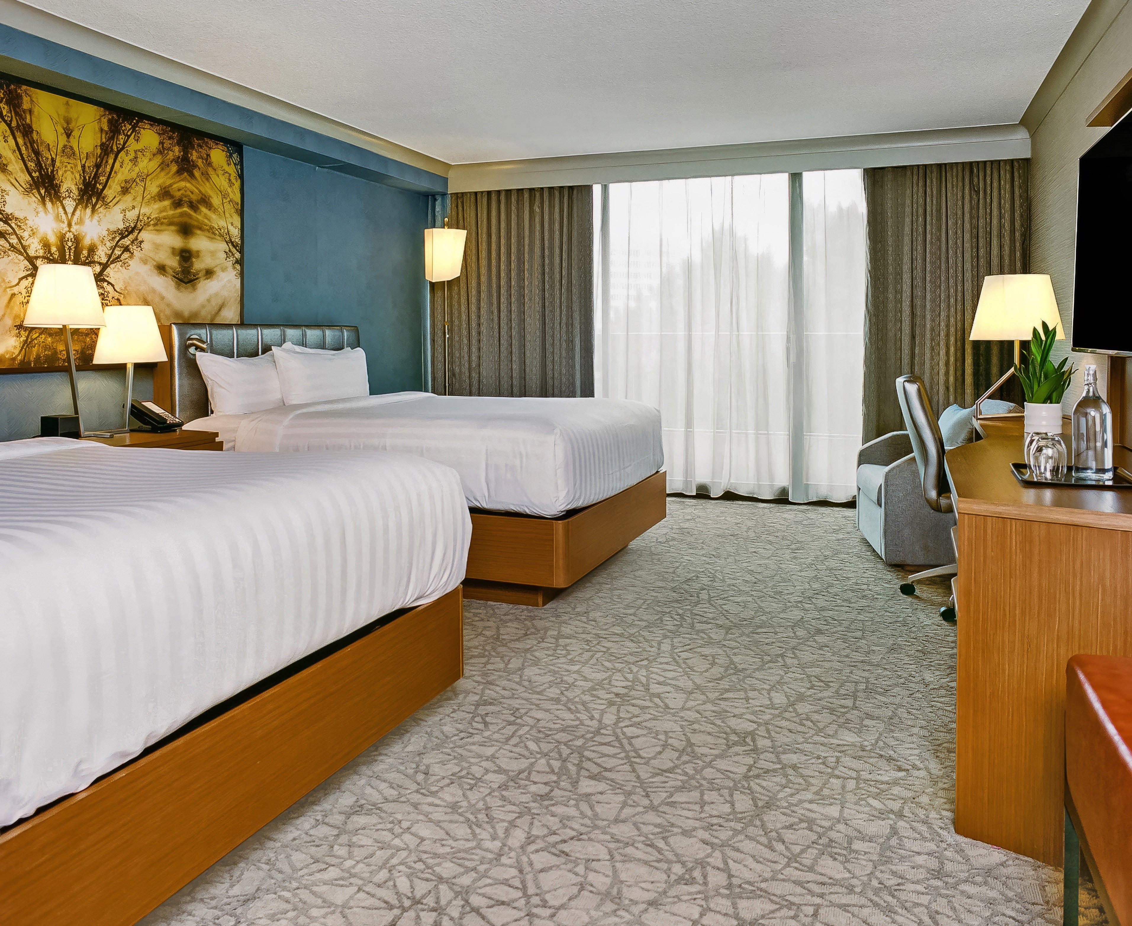 Quadruple Two Queen Beds