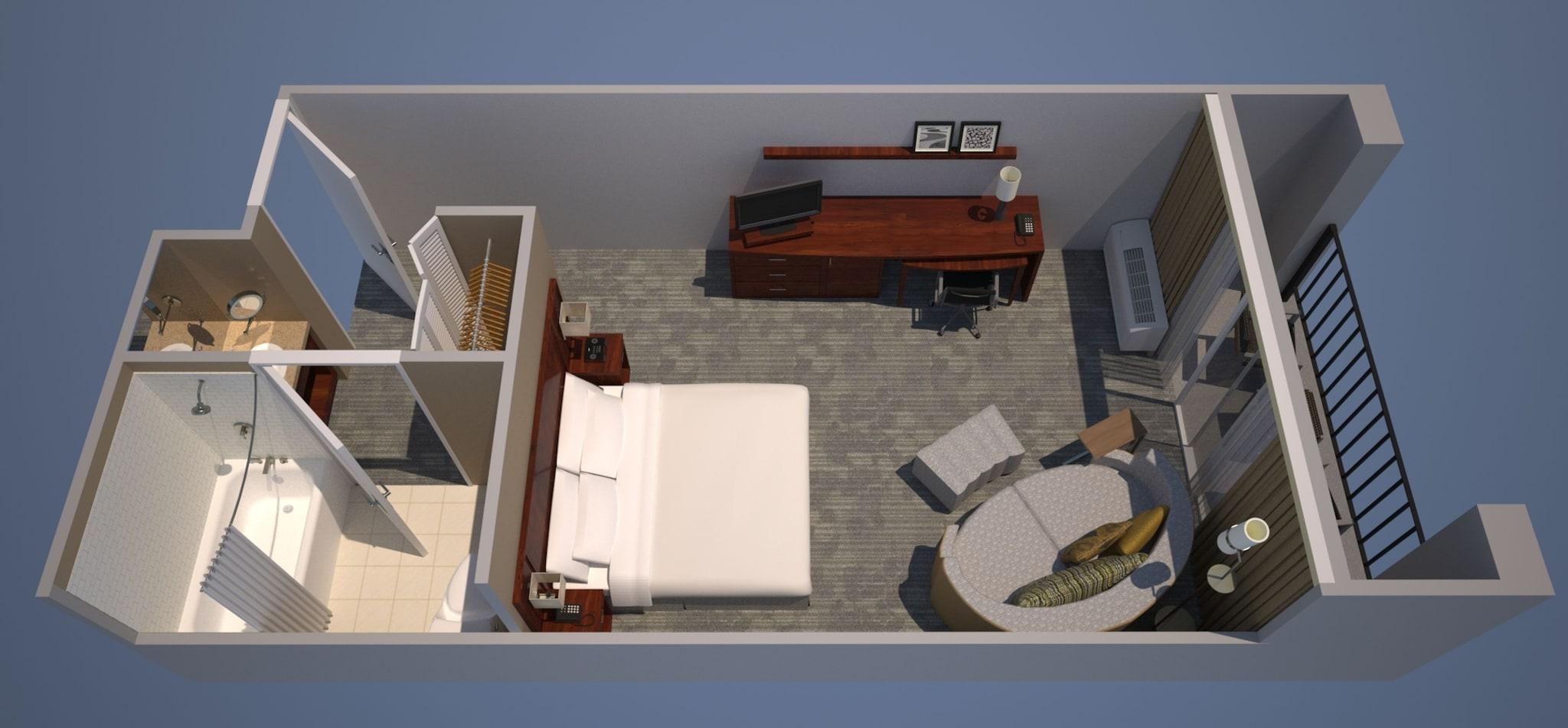 Double King Size Bed
