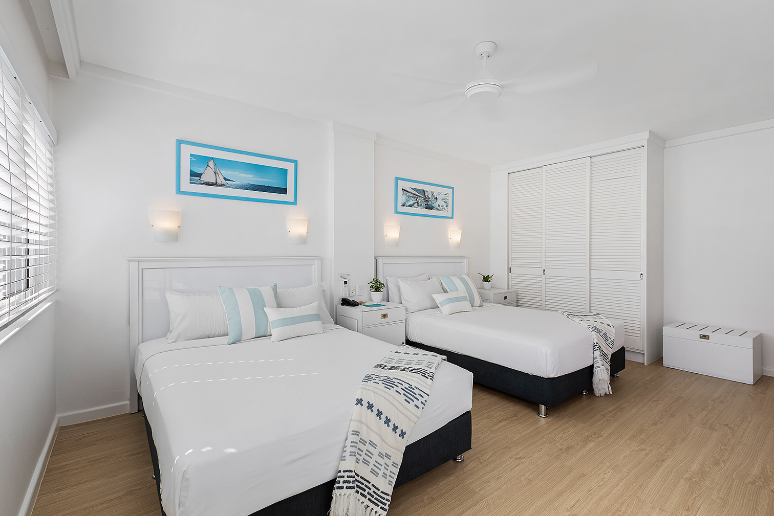 Twin Ocean View Two Queen Beds