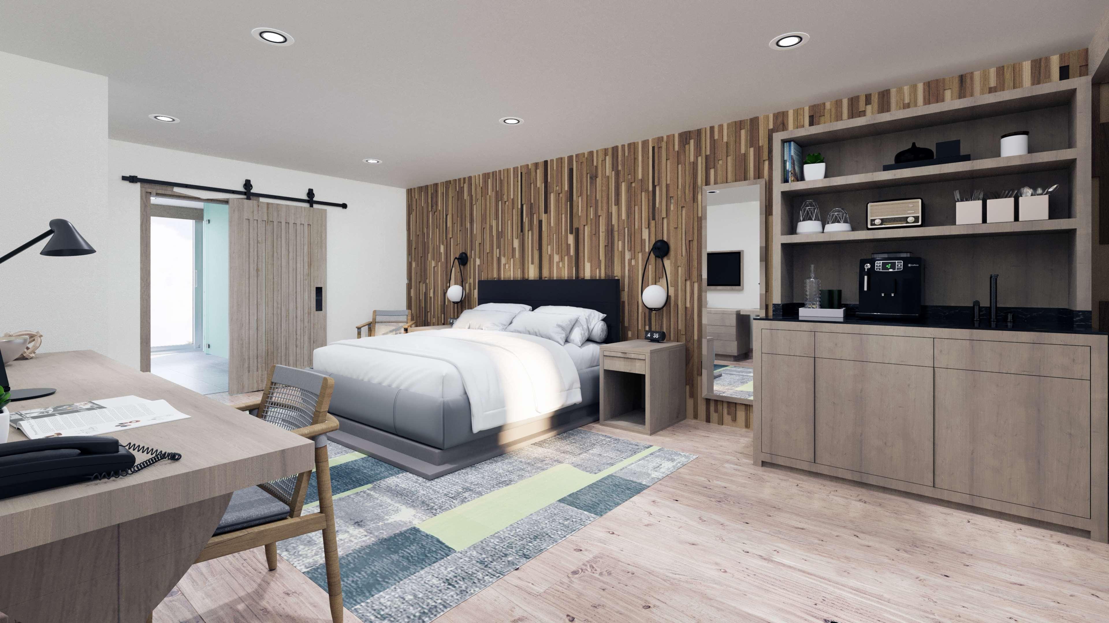 Studio Accessible King Size Bed