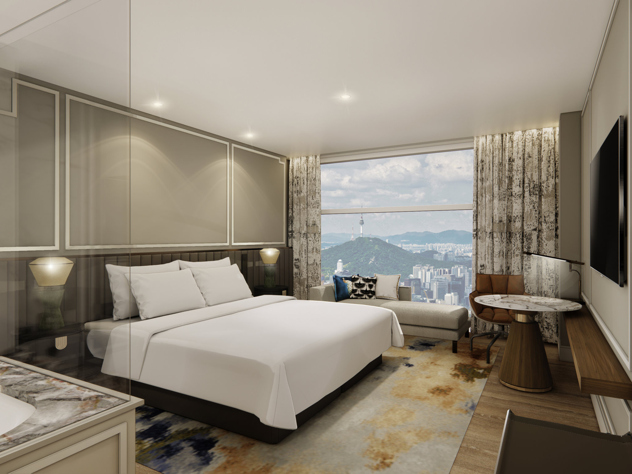 Double King Size Bed