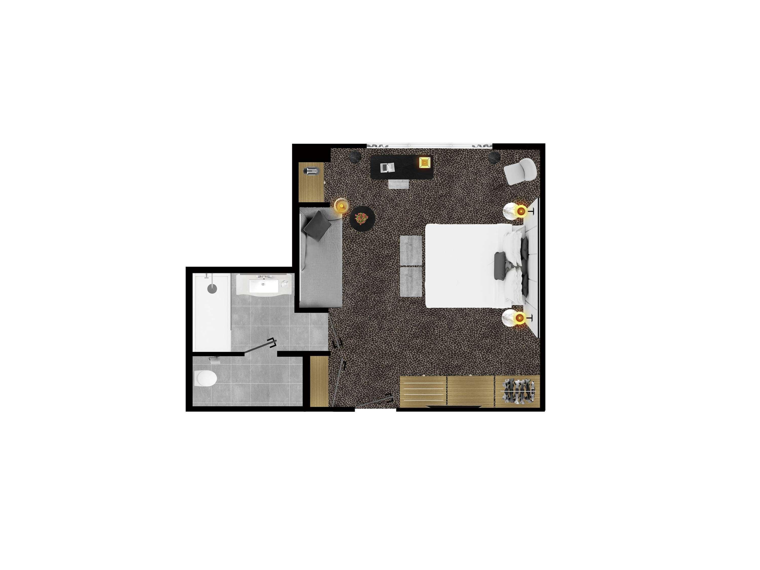 Junior Suite King Size Bed