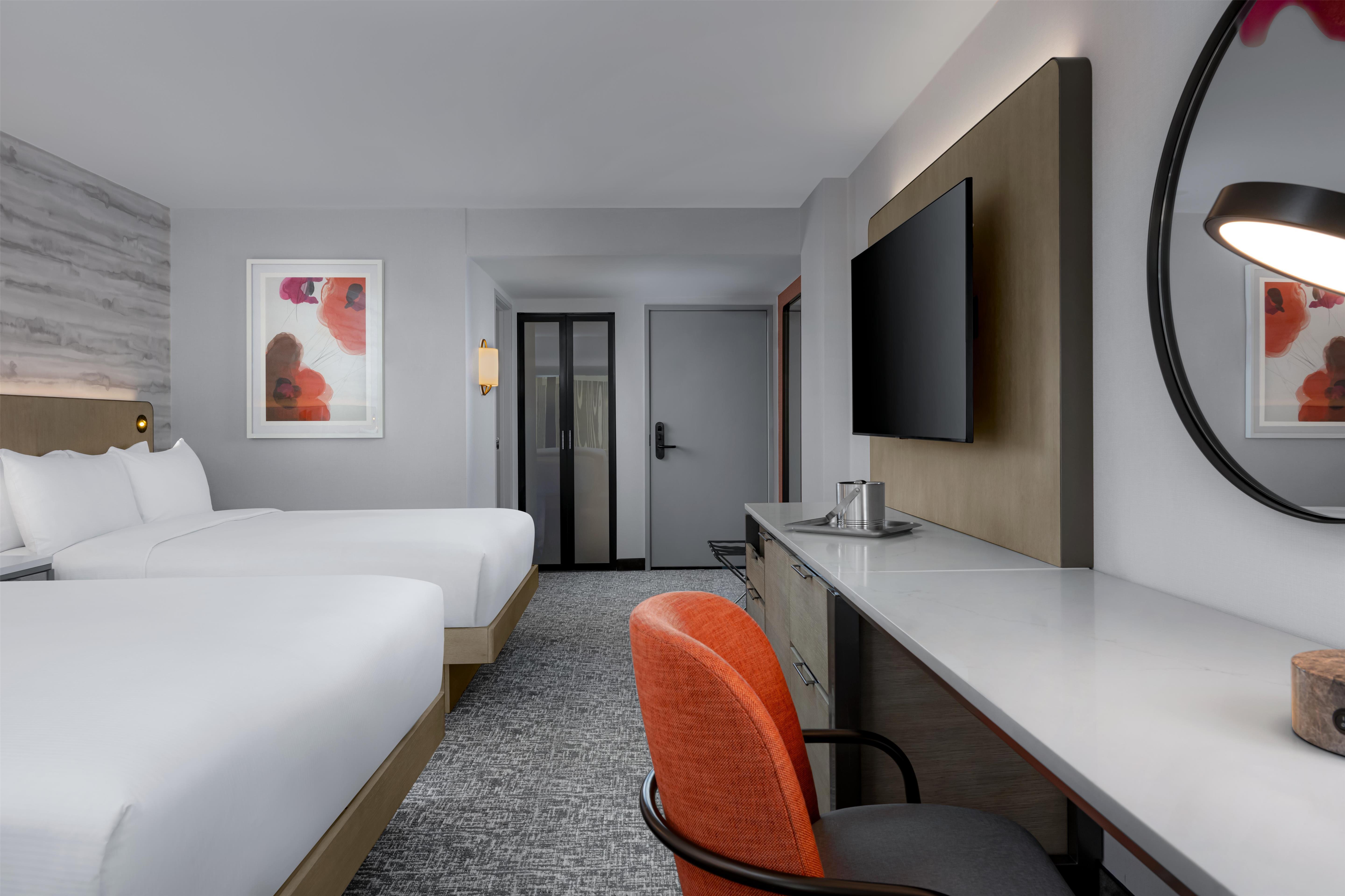 Double Two Queen Beds
