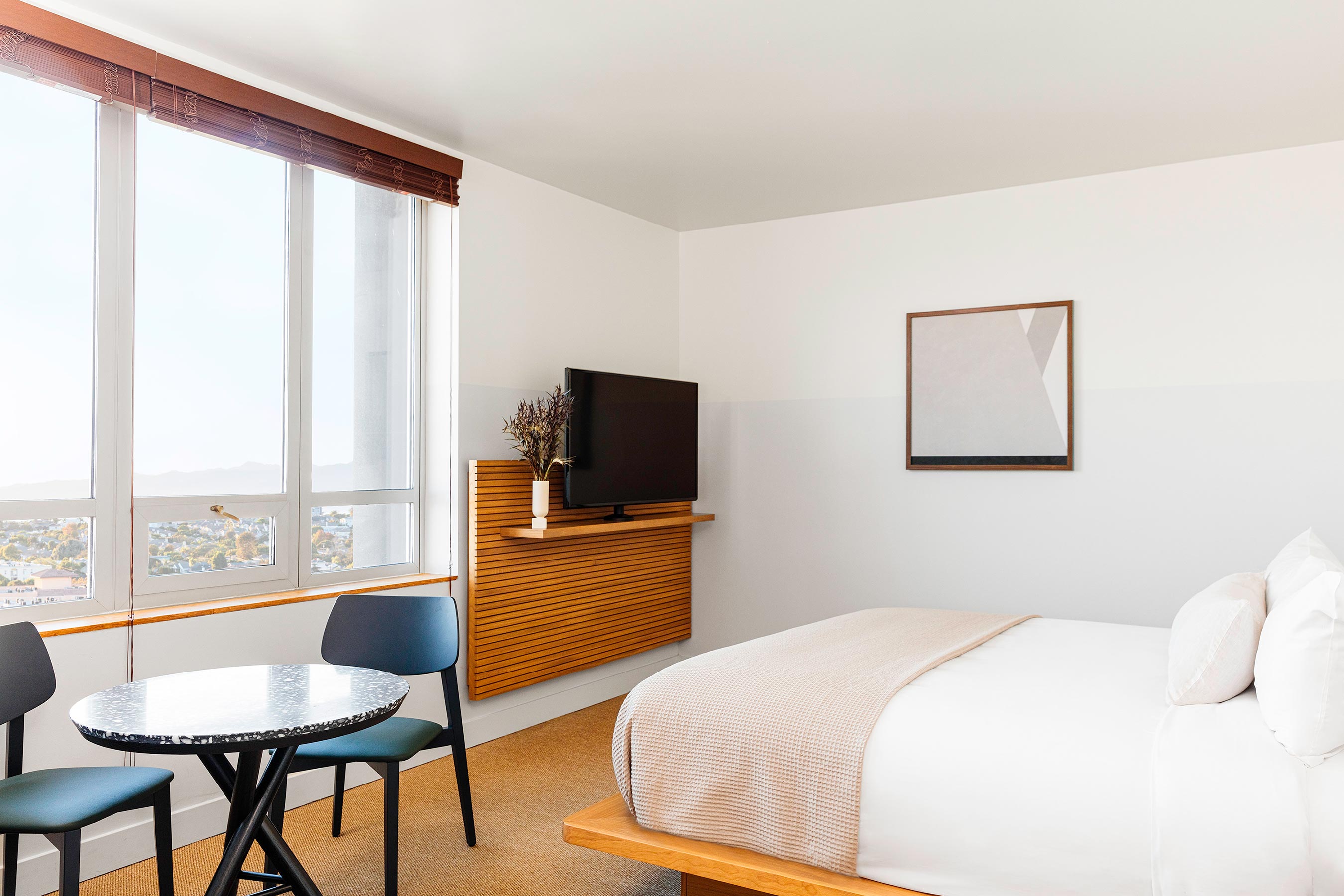 Double Queen Size Bed