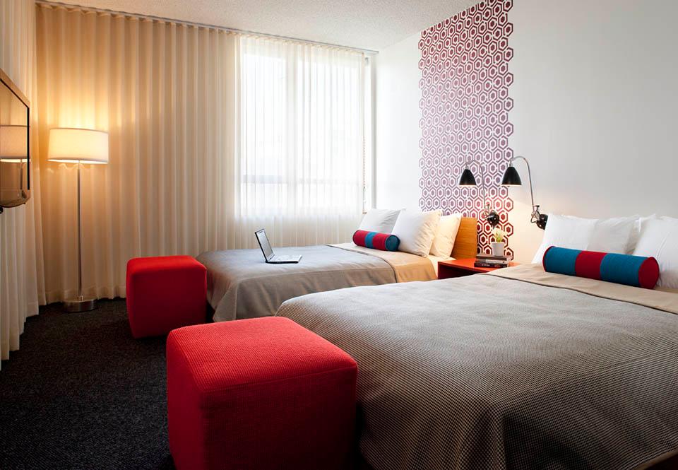 Double Deluxe Two Double Beds