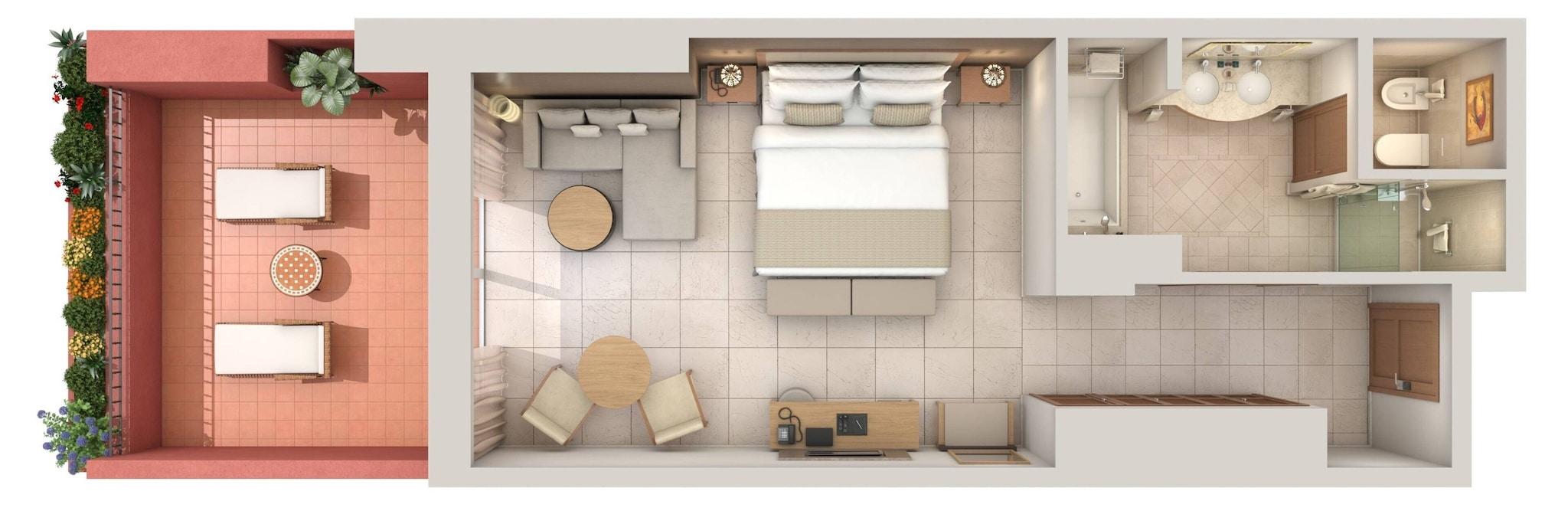 Double Deluxe Garden View