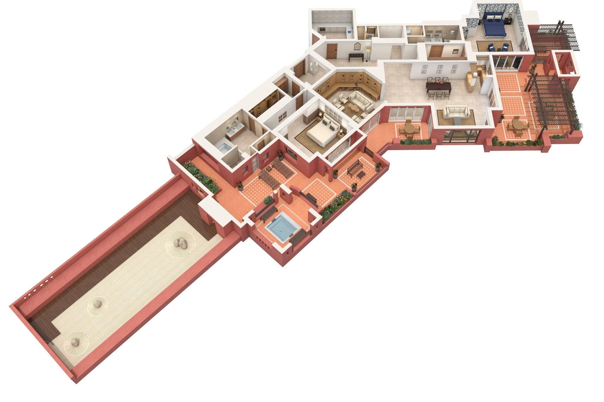 Suite Ocean View Two Double Beds