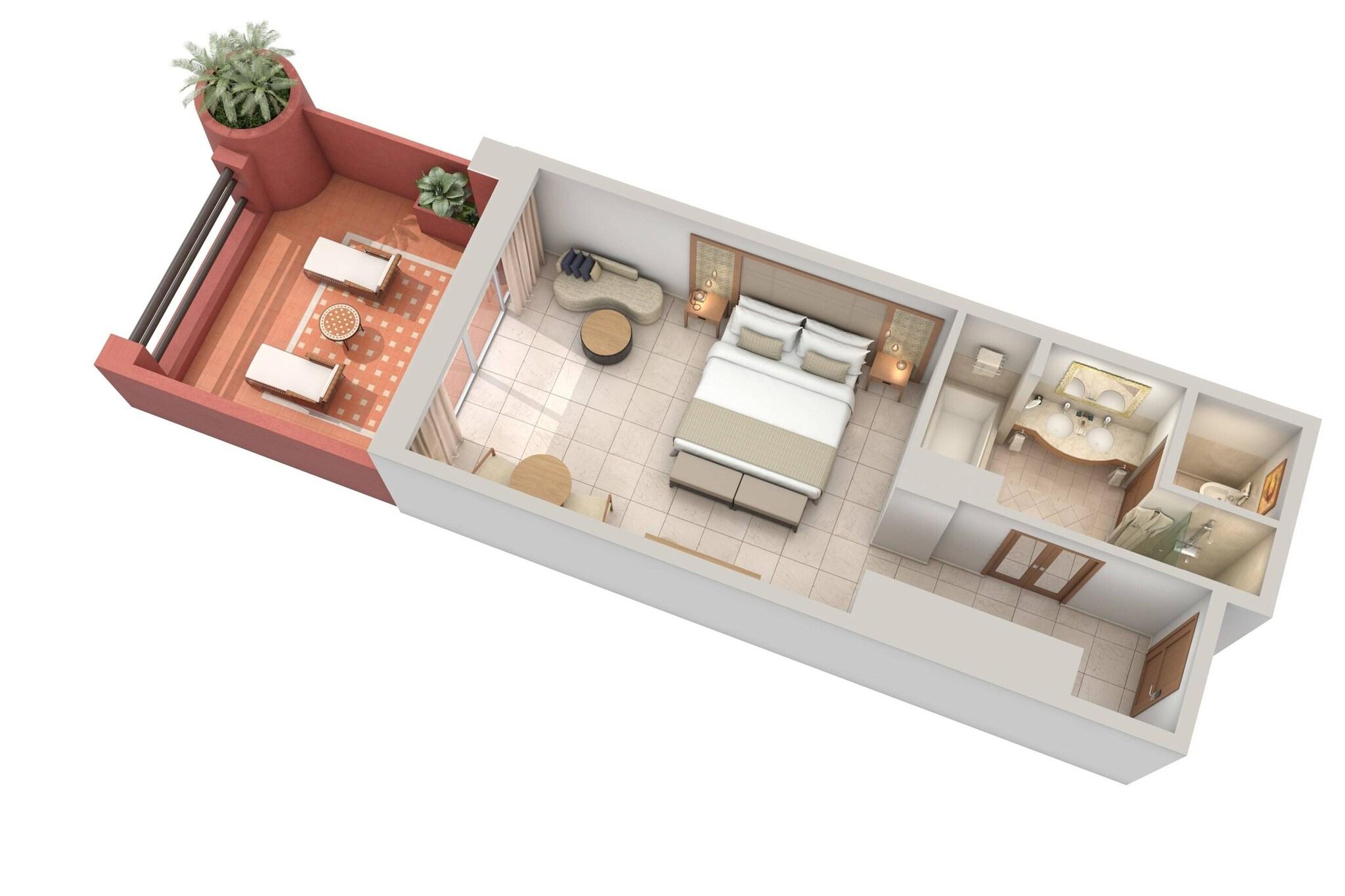 Double King Size Bed