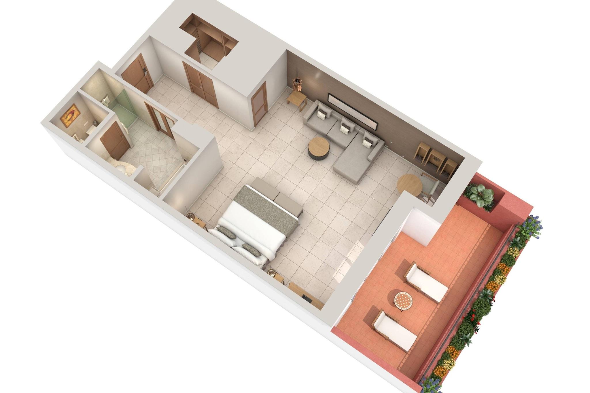 Junior Suite Ocean View King Bed