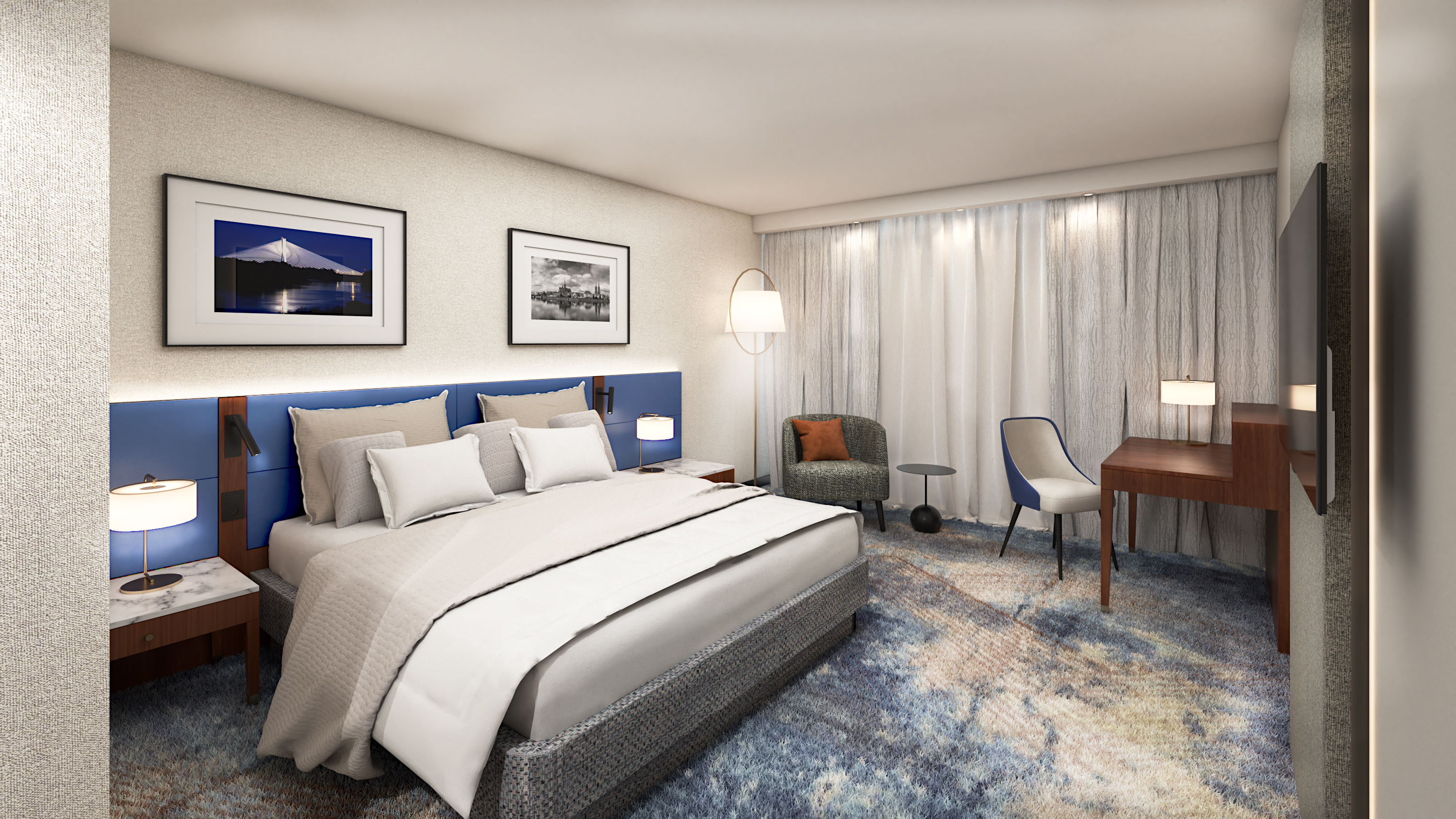 Double Classic King Bed