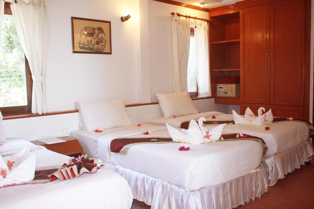 Triple Garden View with Balcony