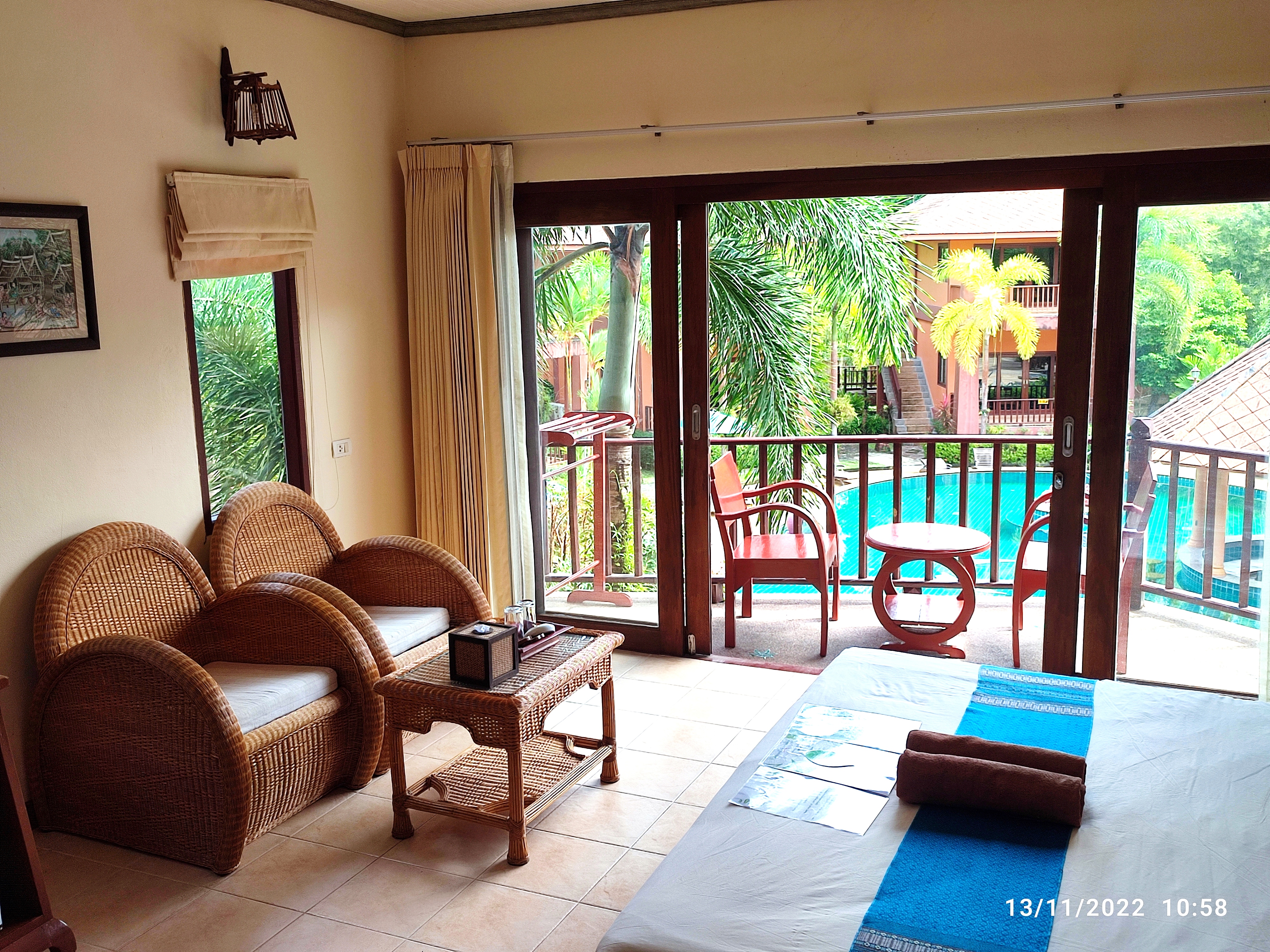 Double or Twin Deluxe Pool View