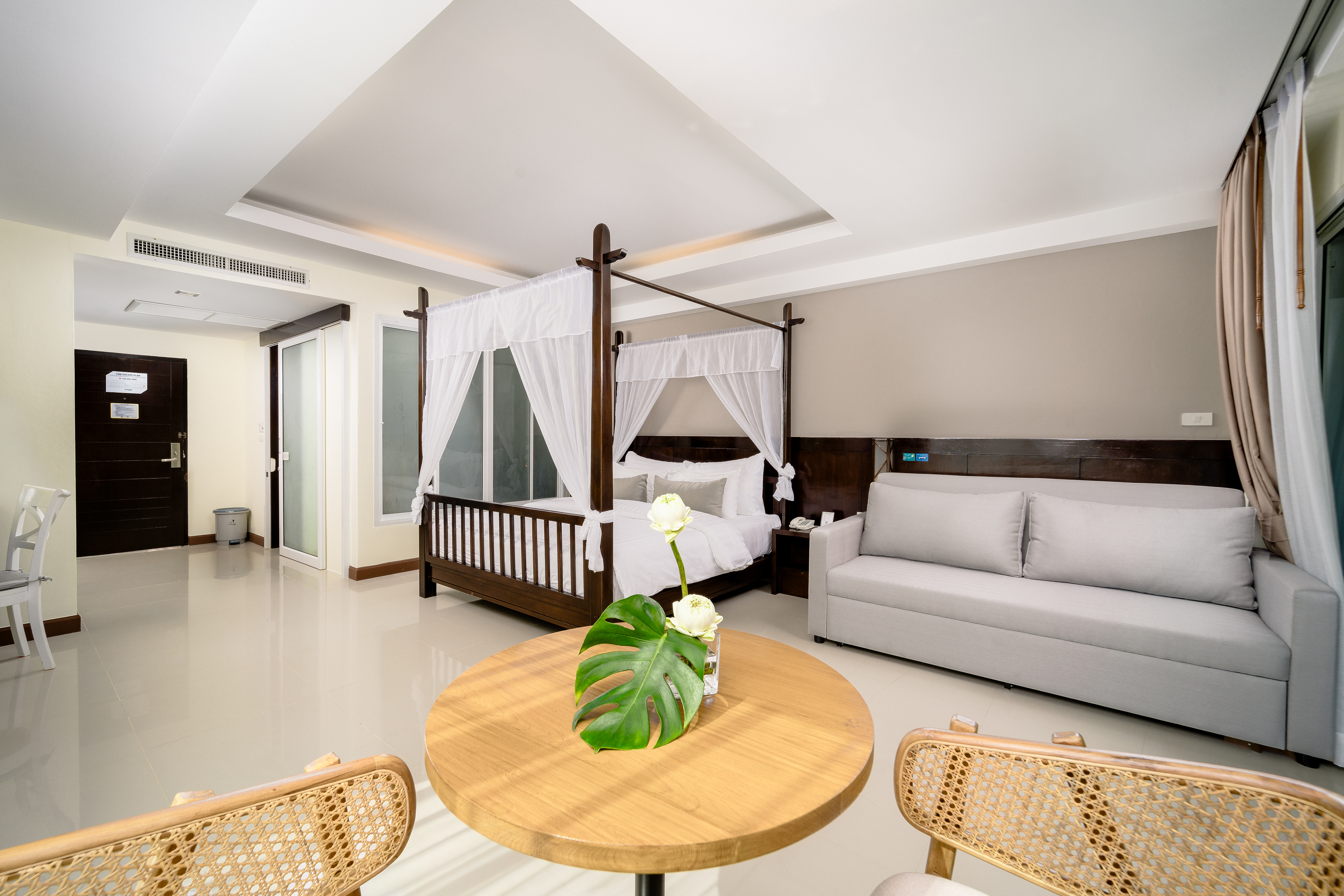 Double or Twin One Bedroom with Terrace