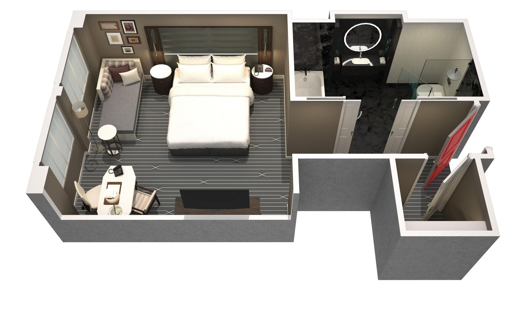 Double King Size Bed