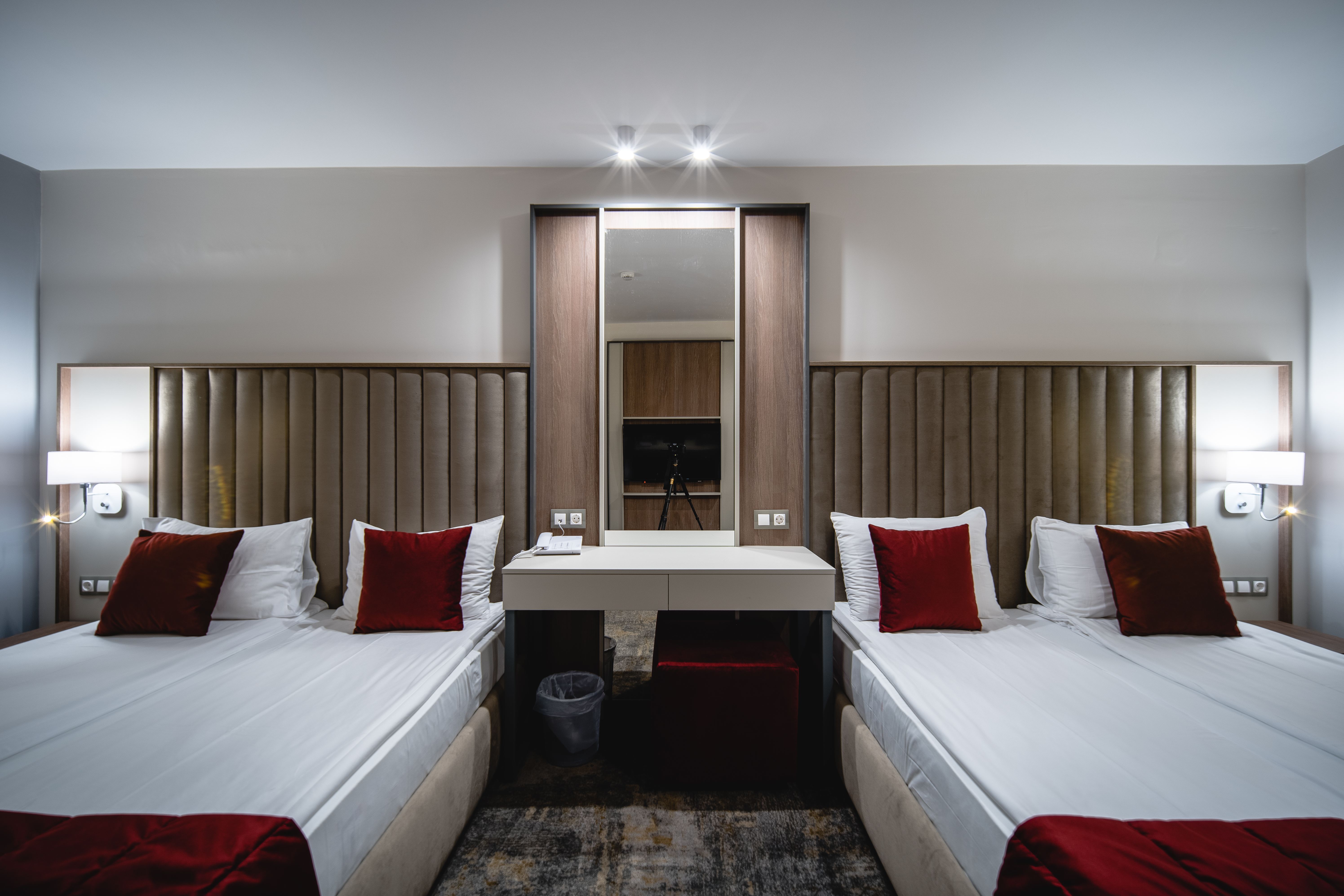 Quadruple Two Queen Beds