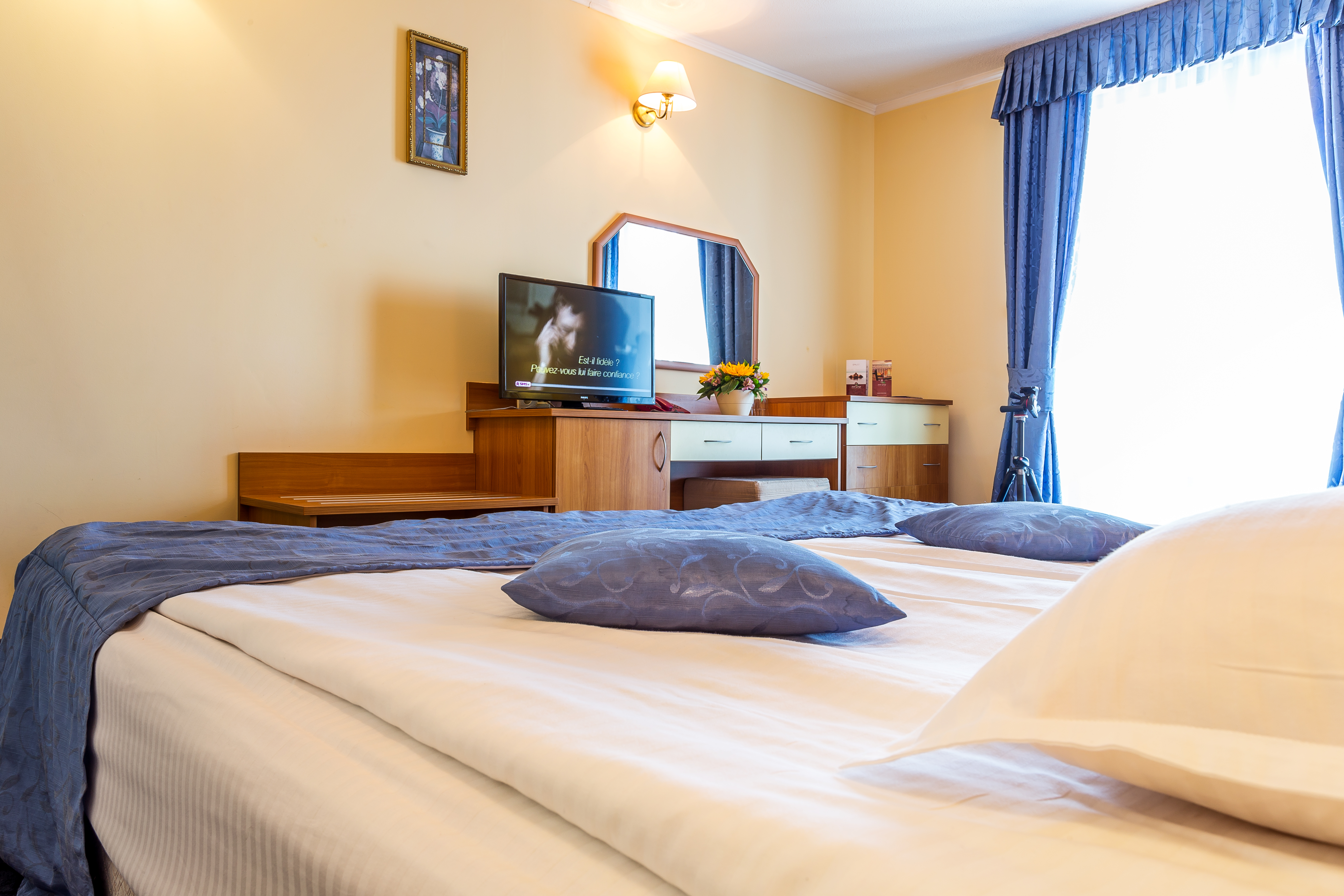 Double Partial Ocean View Two Double Beds