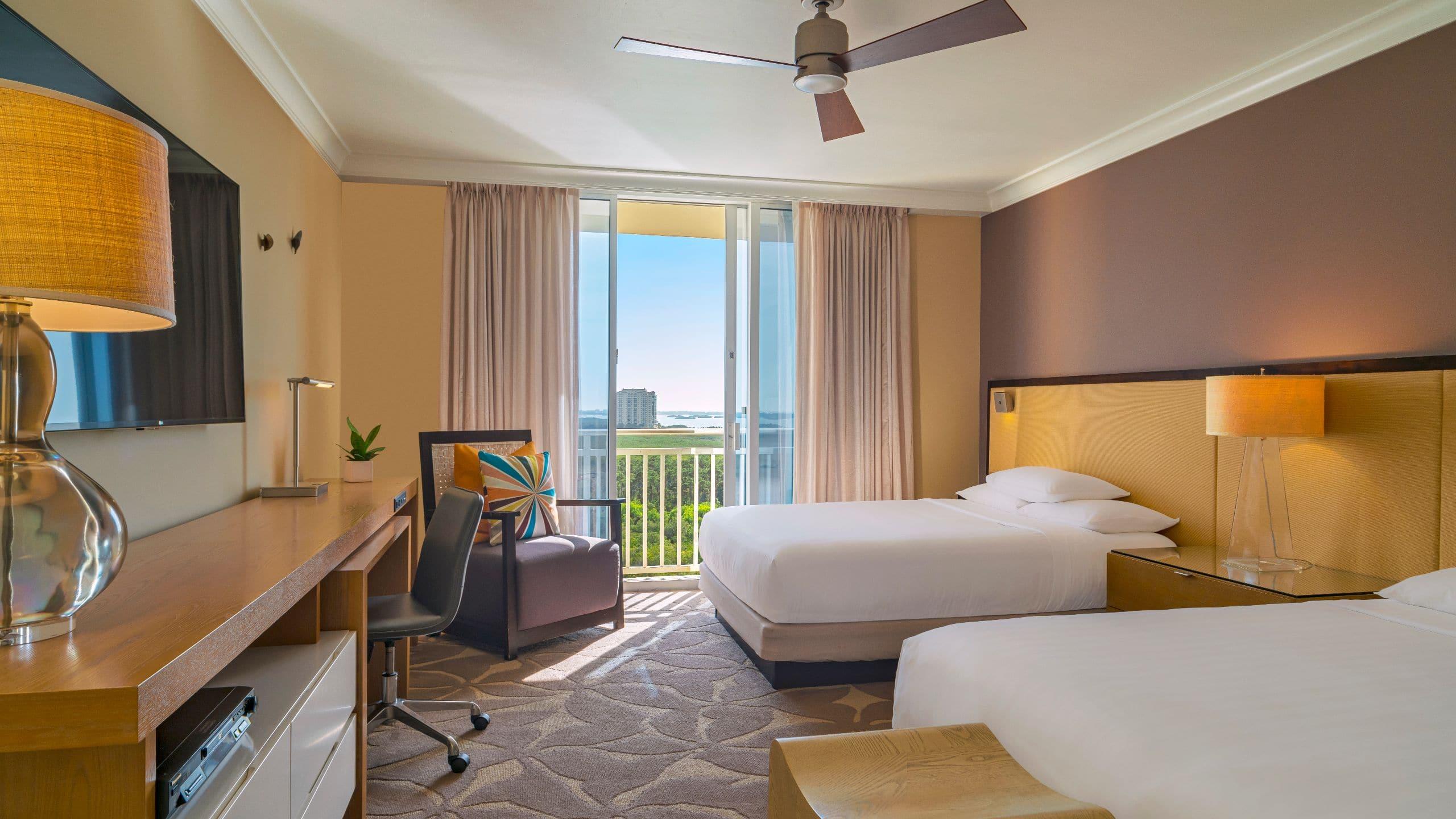 Double Two Queen Beds