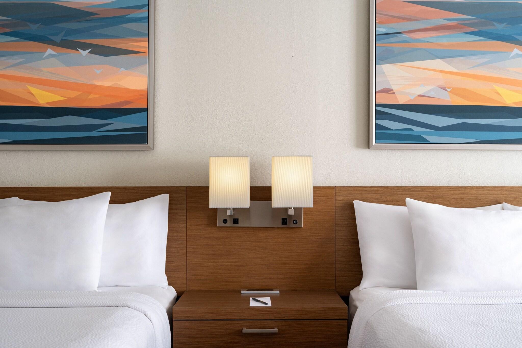 Double Two Queen Beds