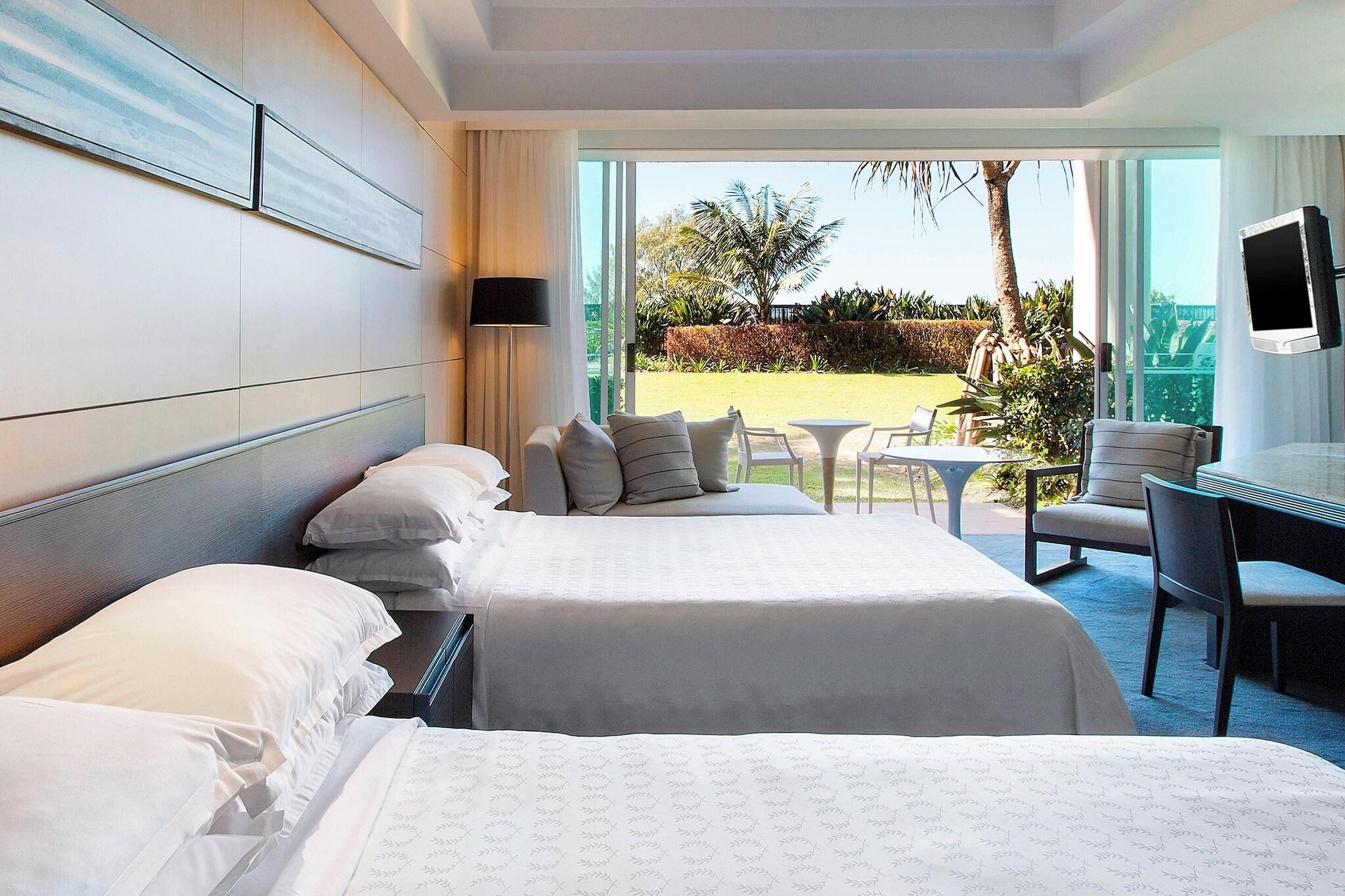 Double Garden View Two Queen Beds