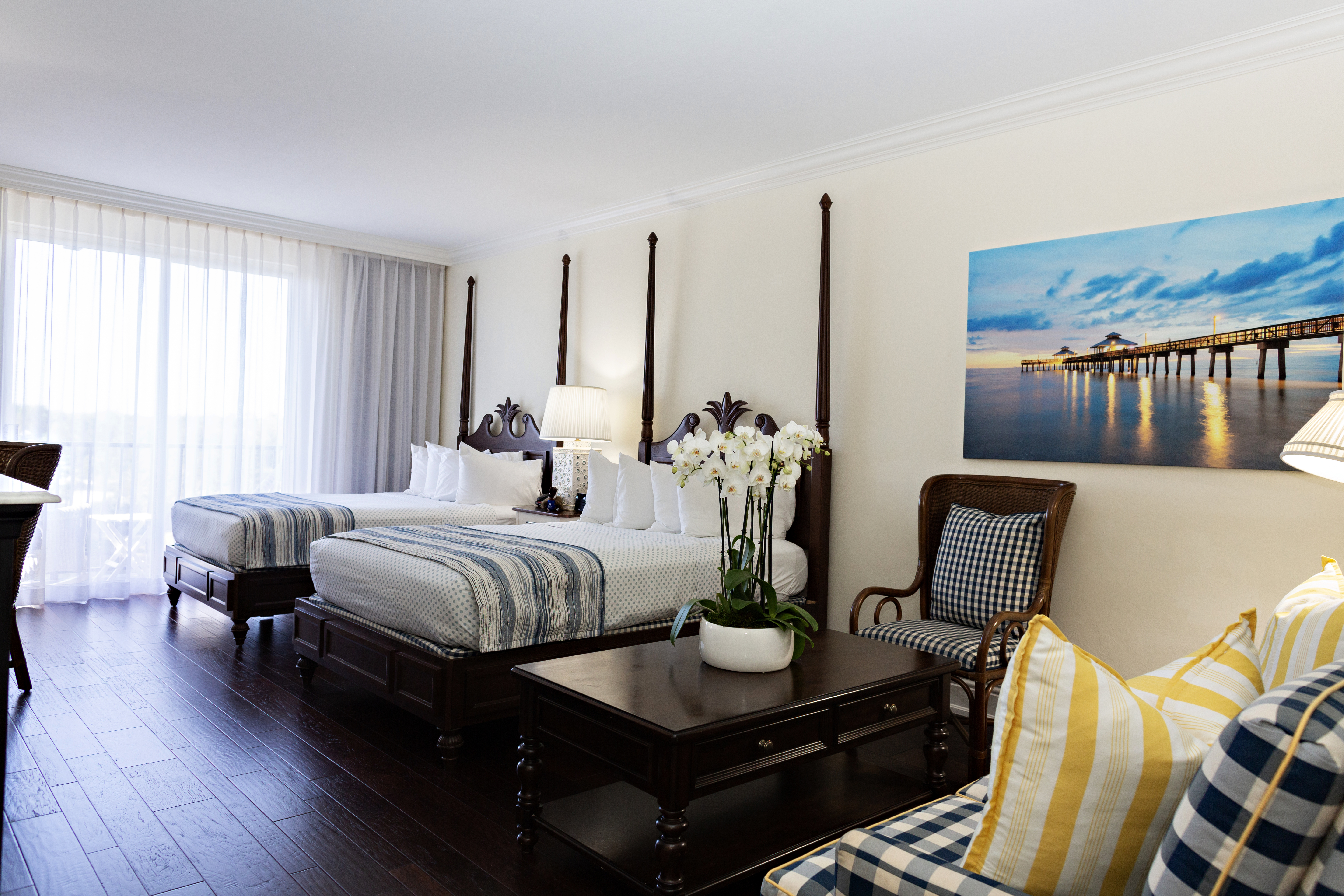 Double City View Two Double Beds