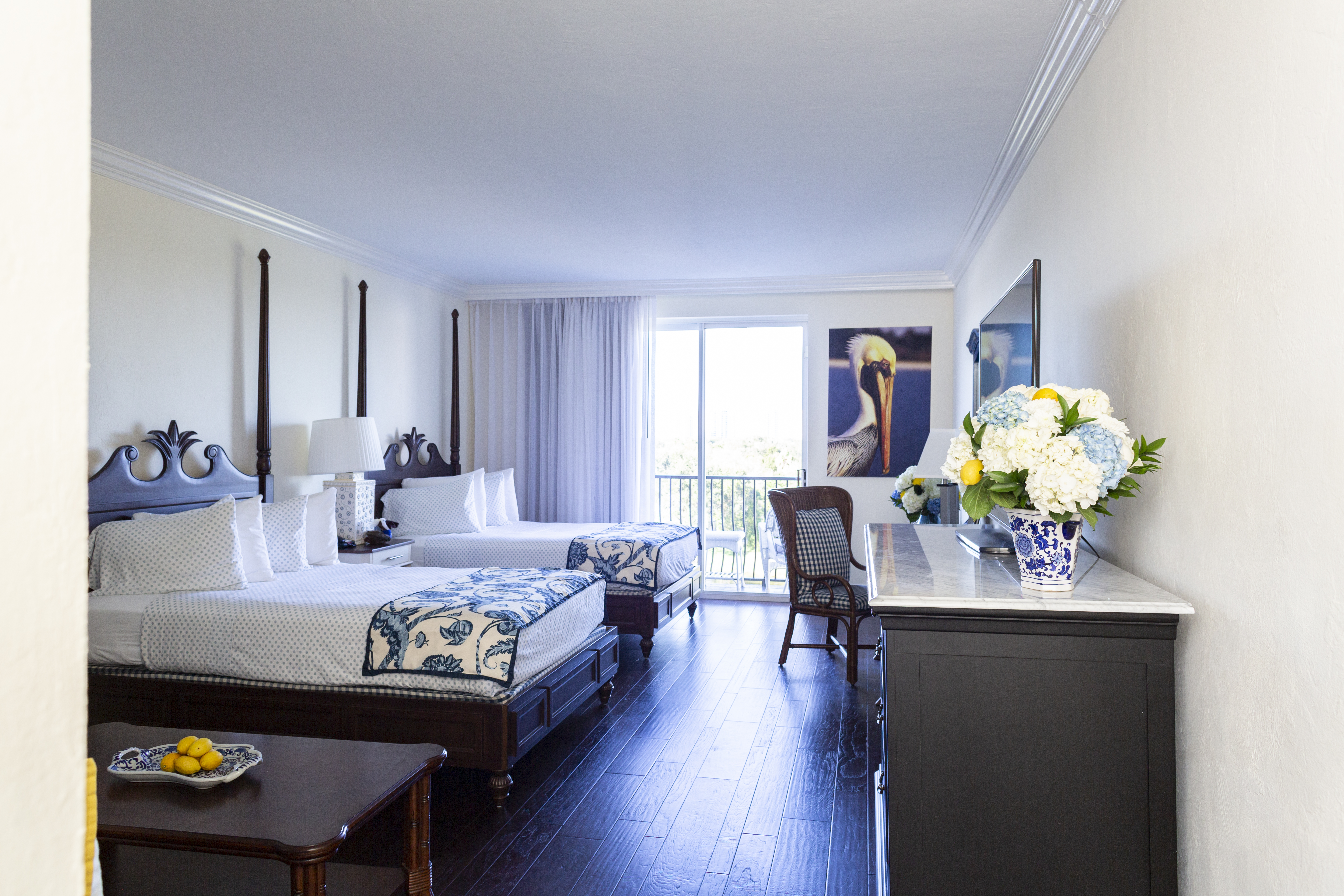 Double City View Two Double Beds