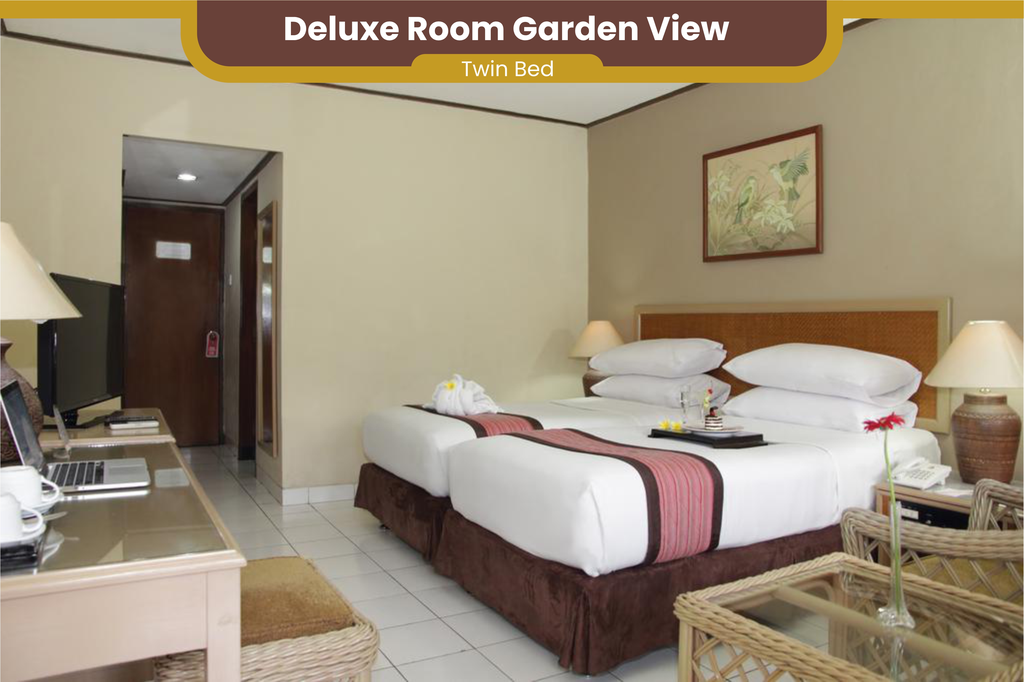 Twin Deluxe Garden View