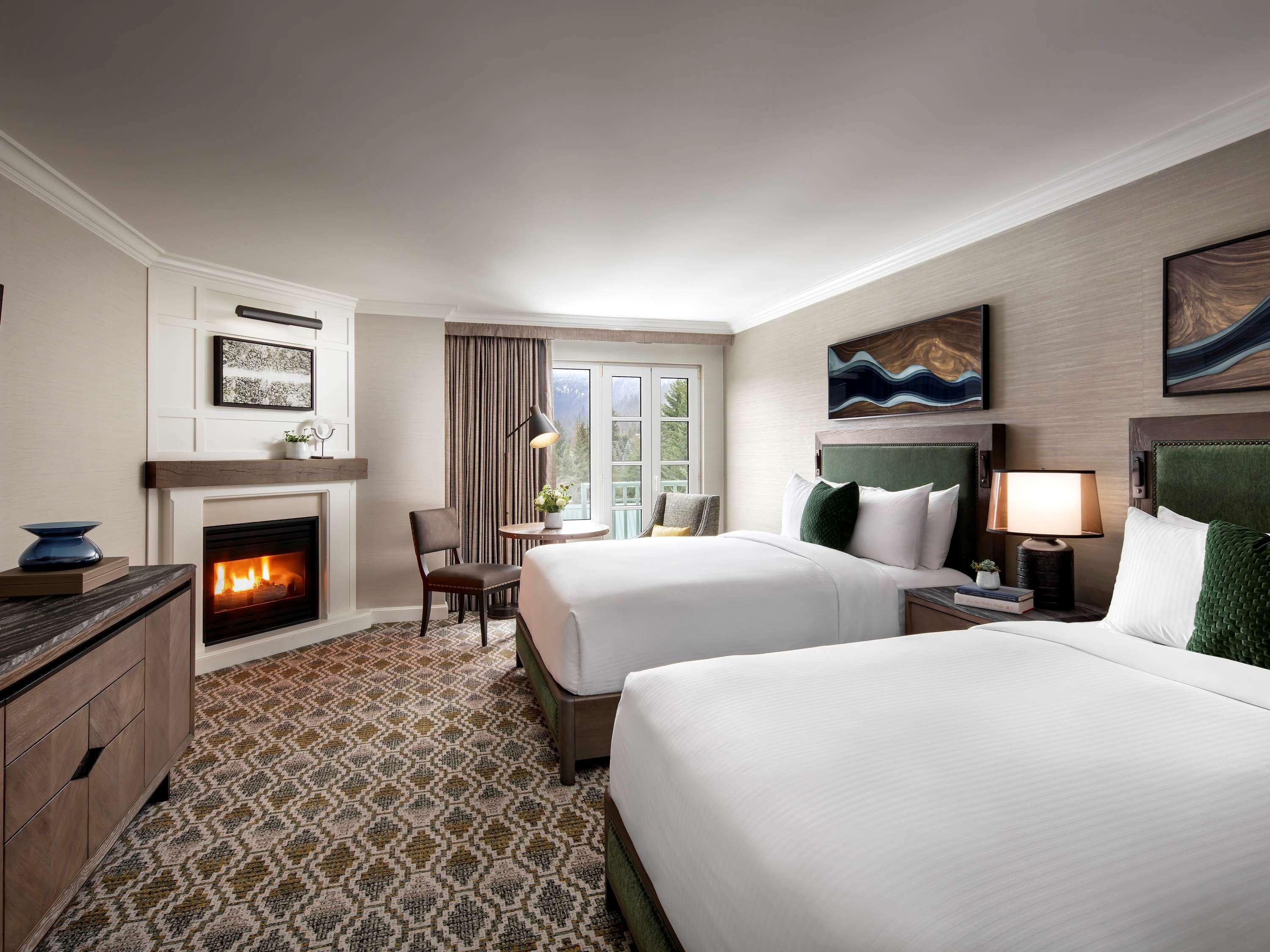 Double Two Queen Beds