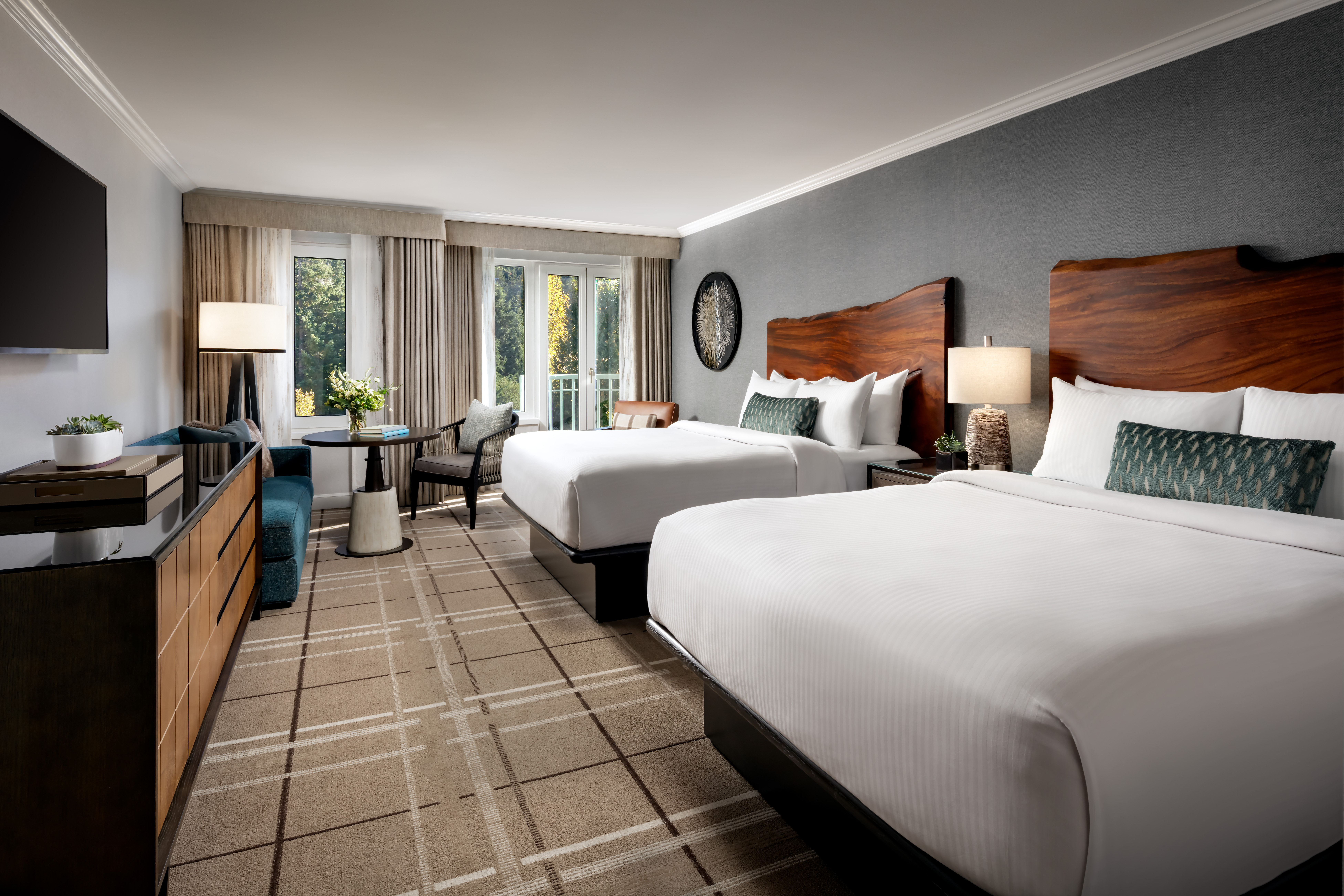 Double Two Queen Beds