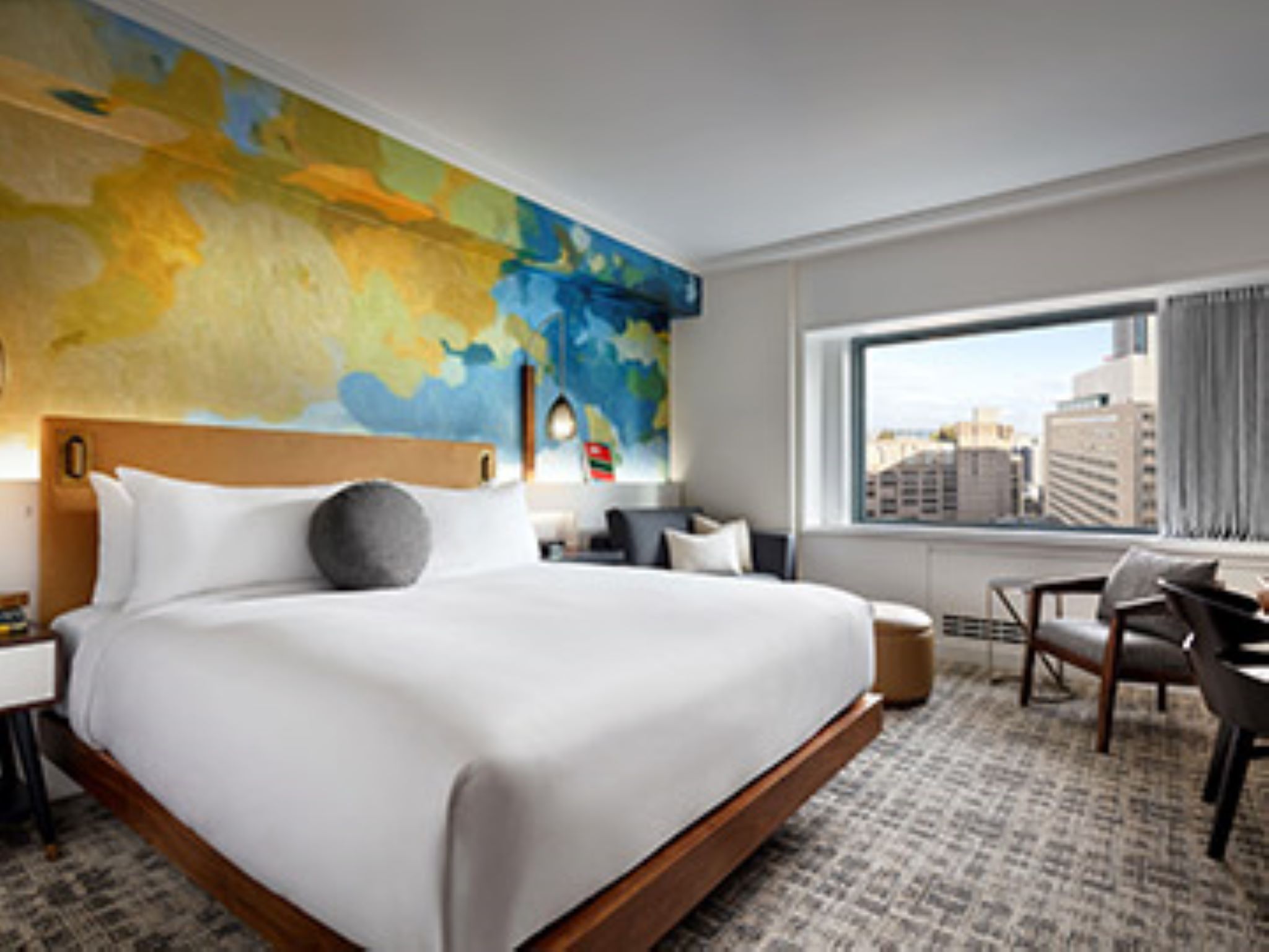 Double Guest Room King Bed