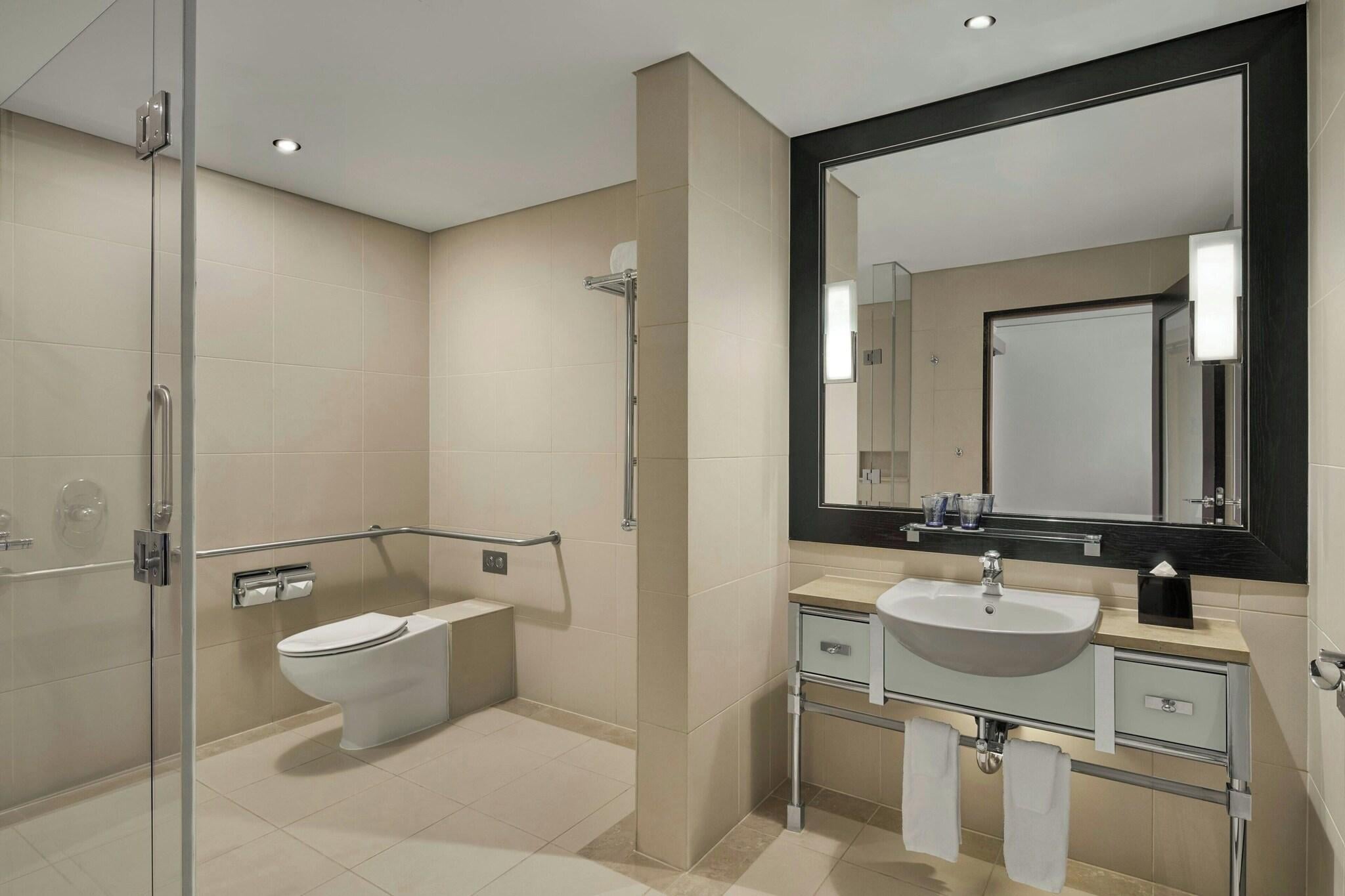 Quadruple Accessible Two Double Beds