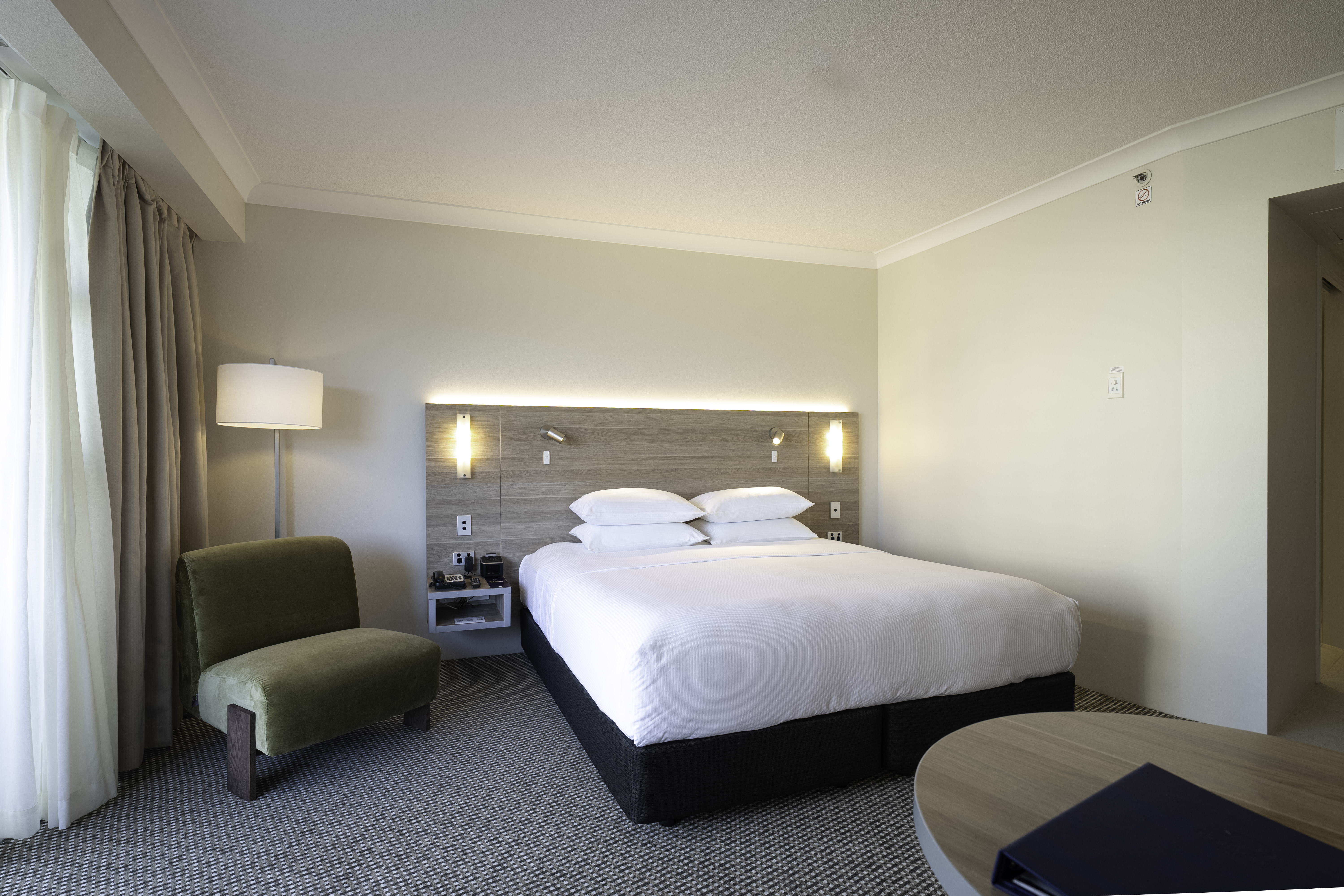 Double Guest Room King Bed