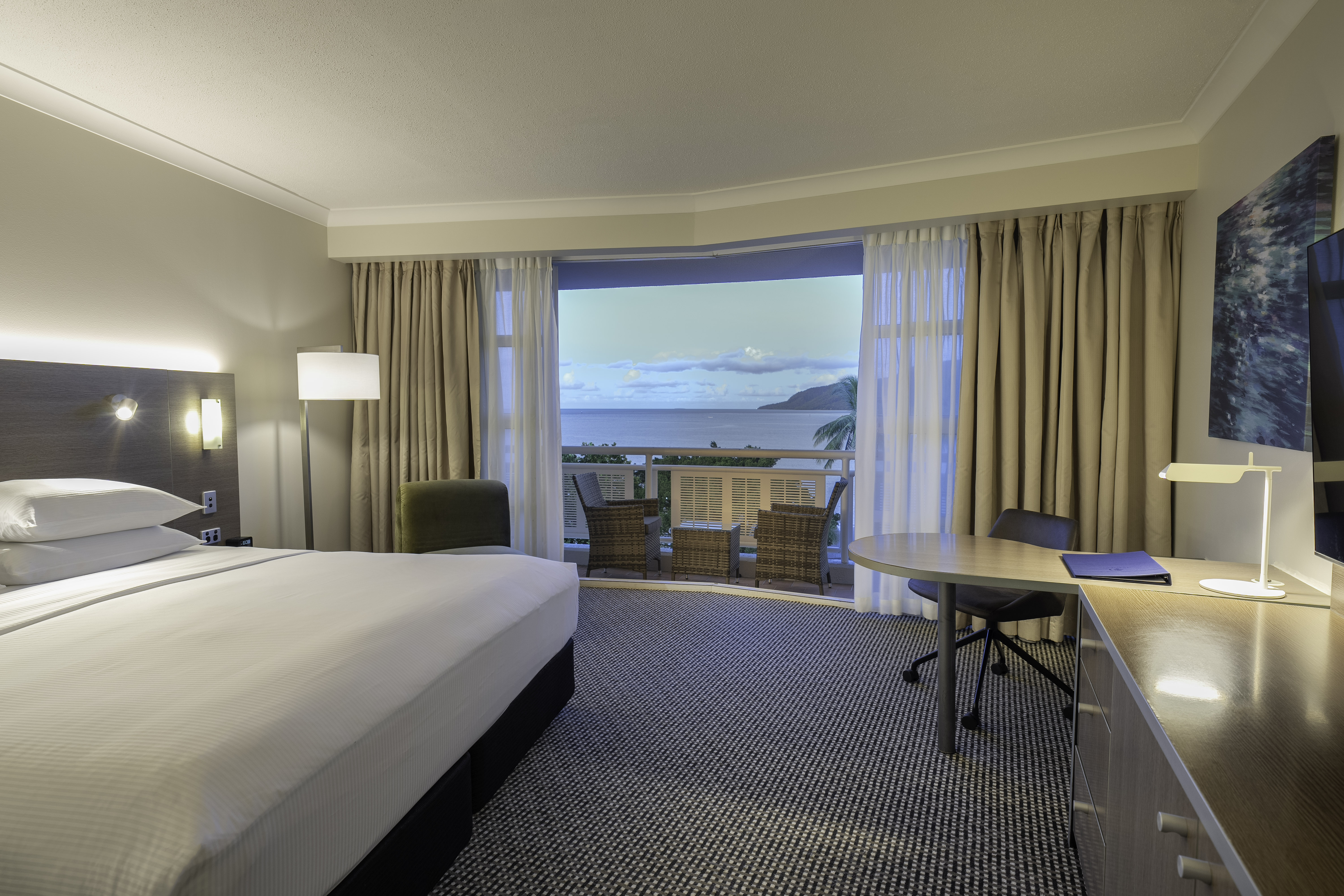 Double Guest Room King Bed