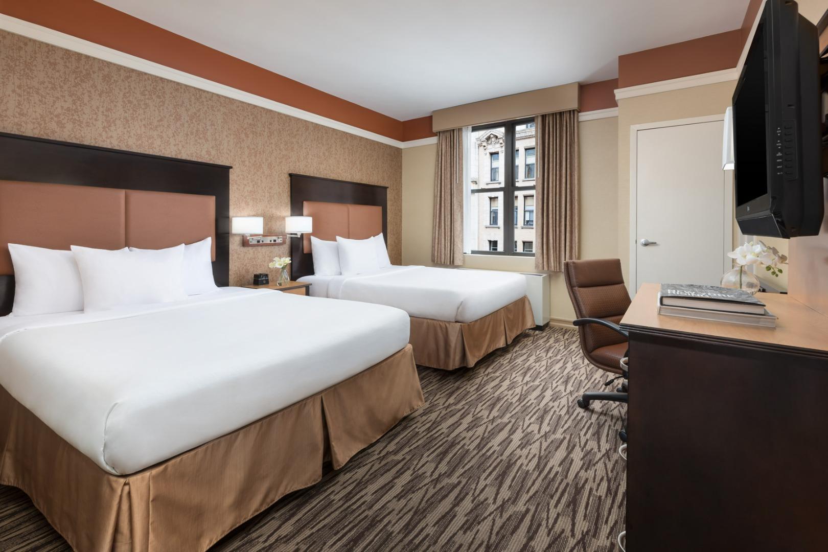 Double Deluxe Two Double Beds