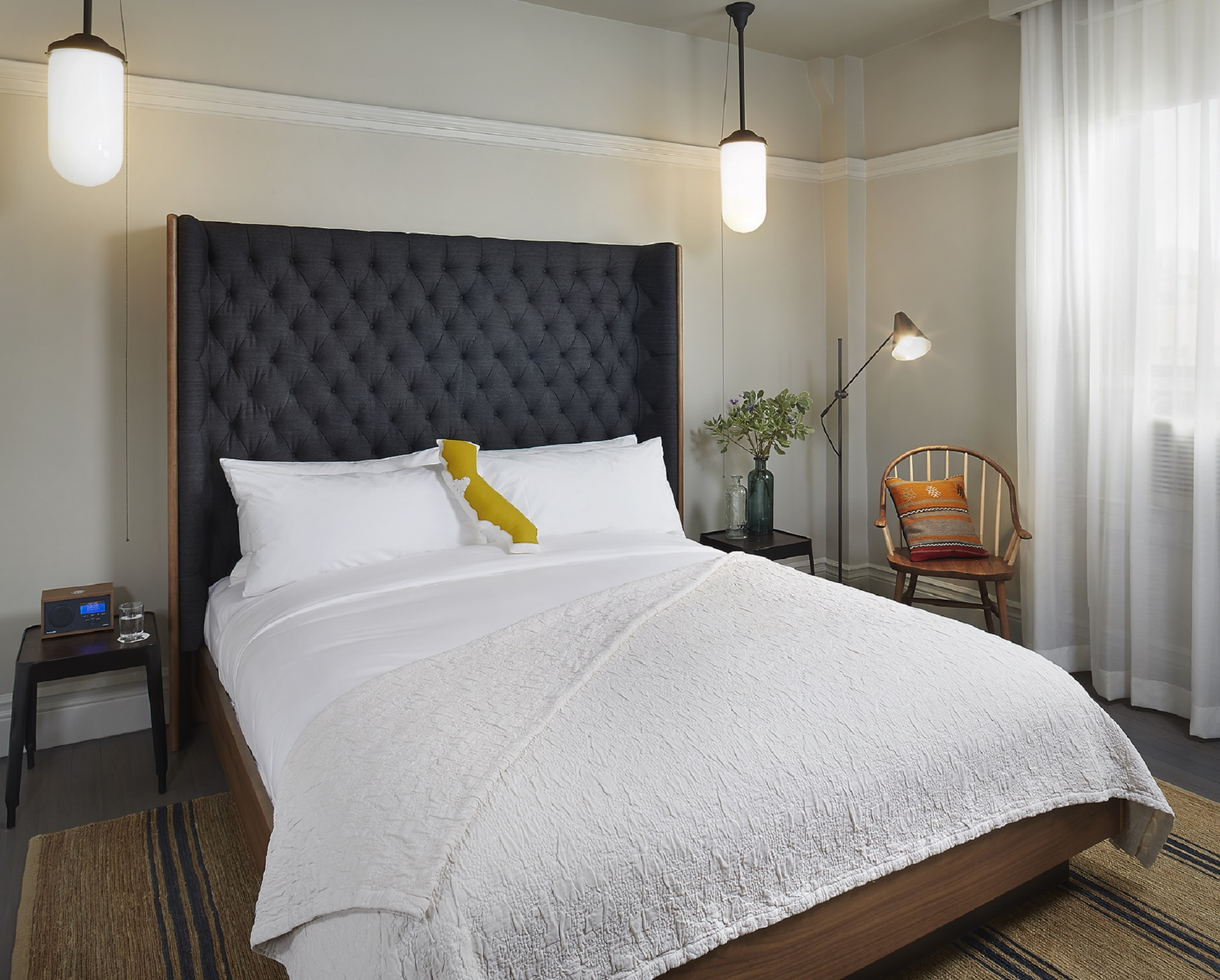 Double Guest Room King Bed