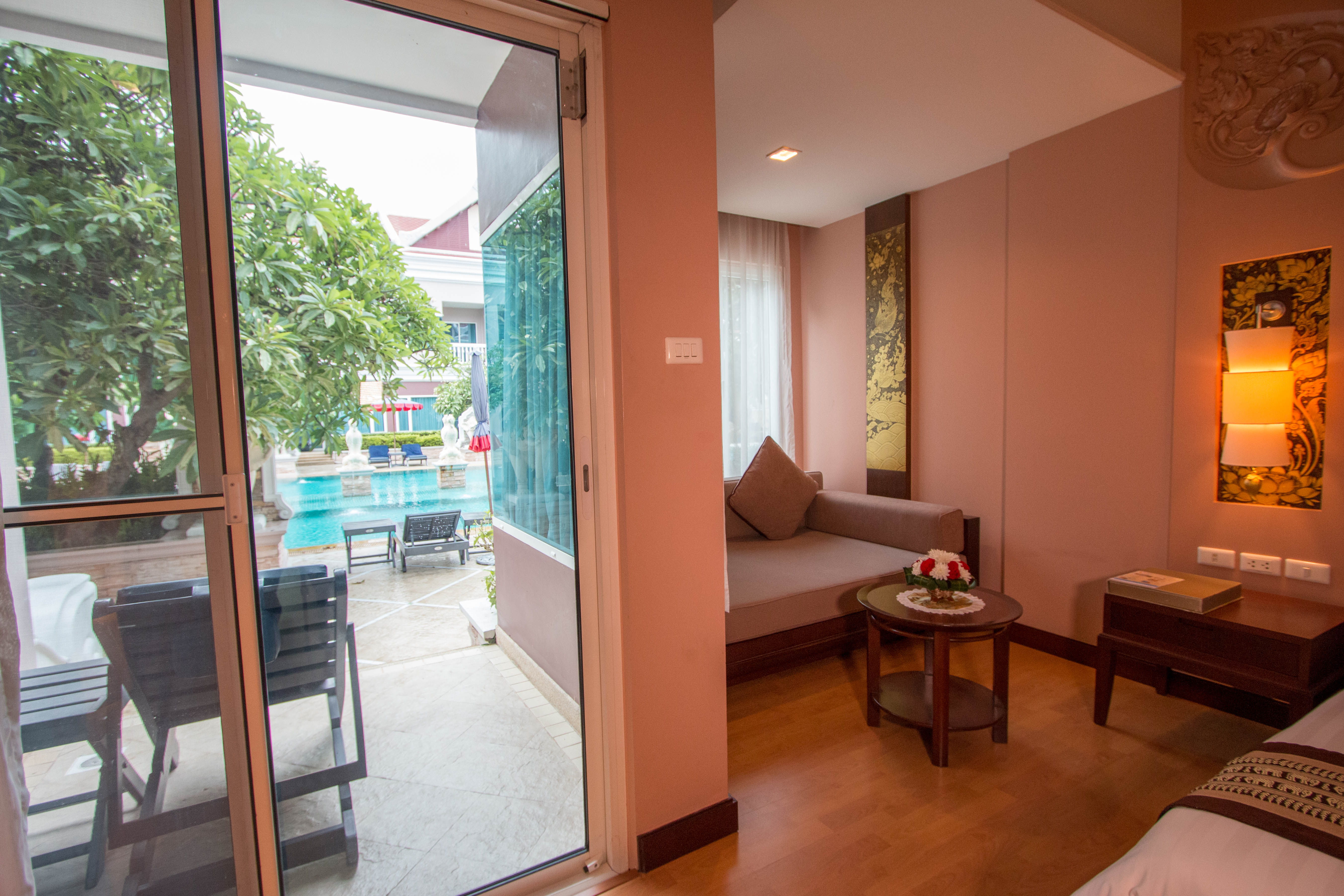 Double or Twin Deluxe Pool View