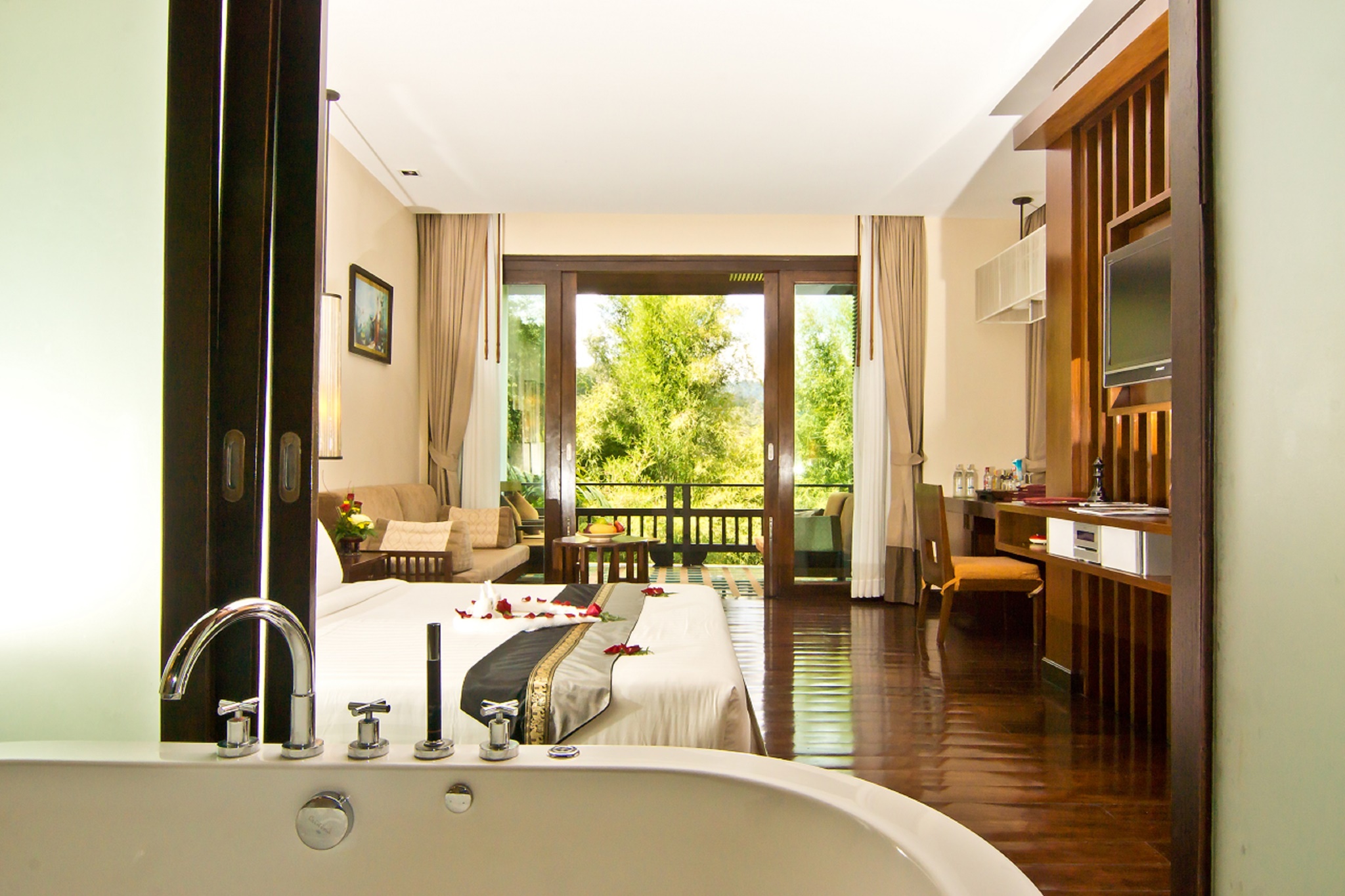 Double or Twin Deluxe Mountain View