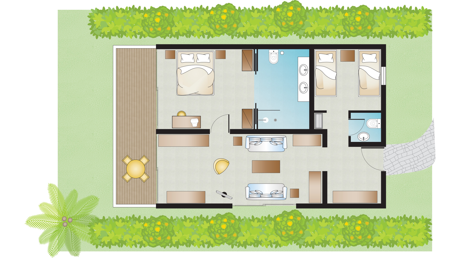 Villa Deluxe Two Bedroom