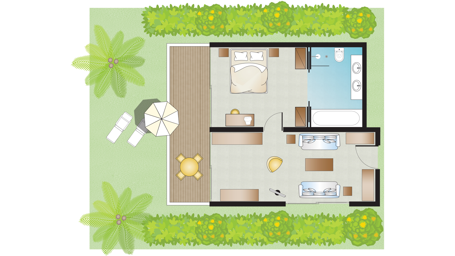 Villa Deluxe One Bedroom