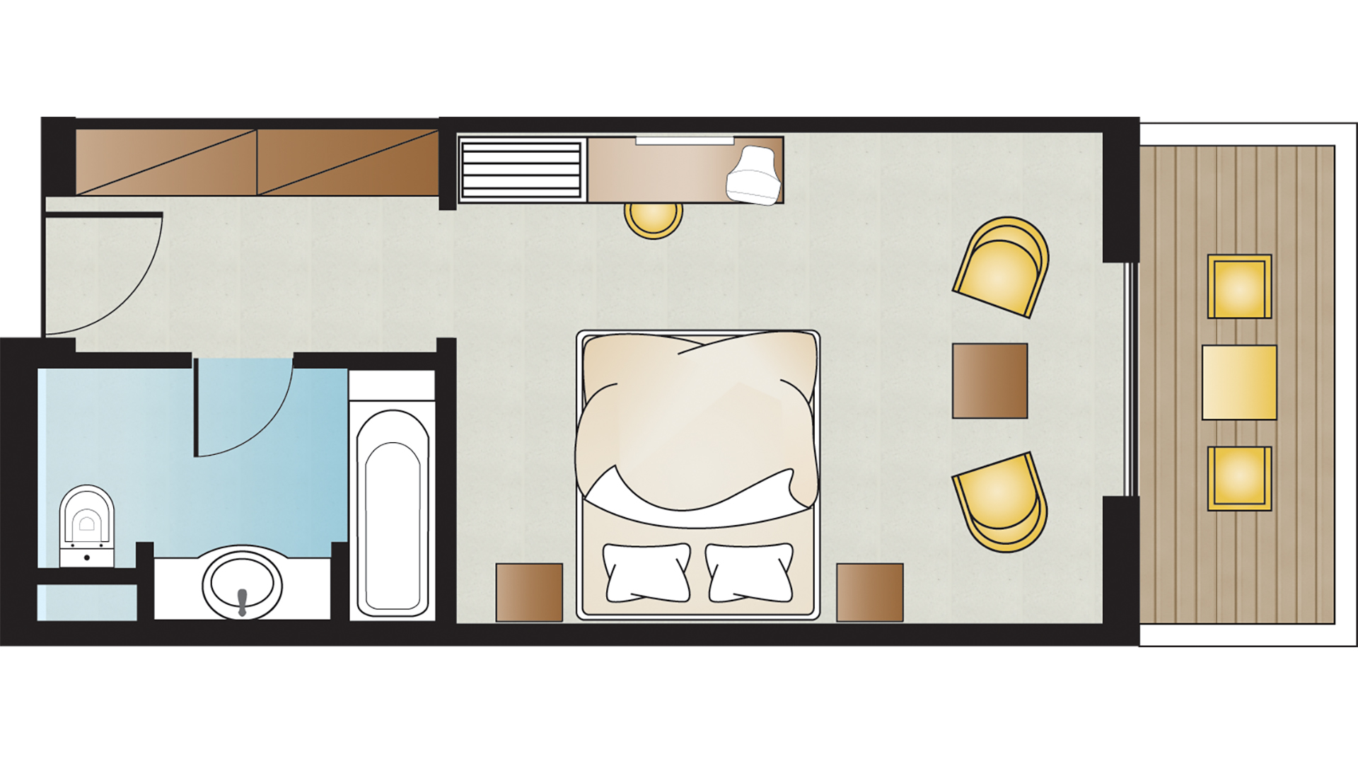 Double Single Garden View