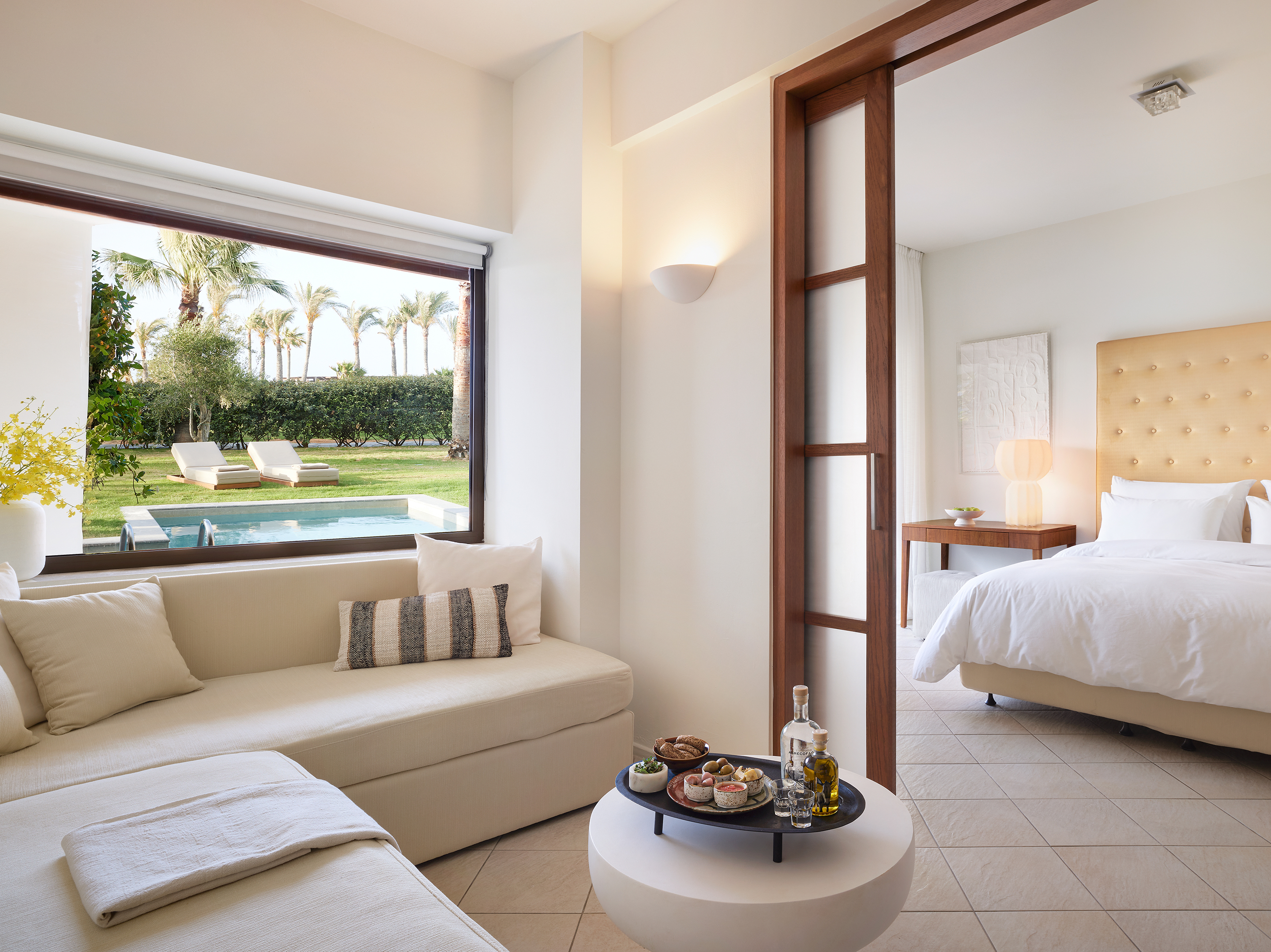 Family Room with Private Pool