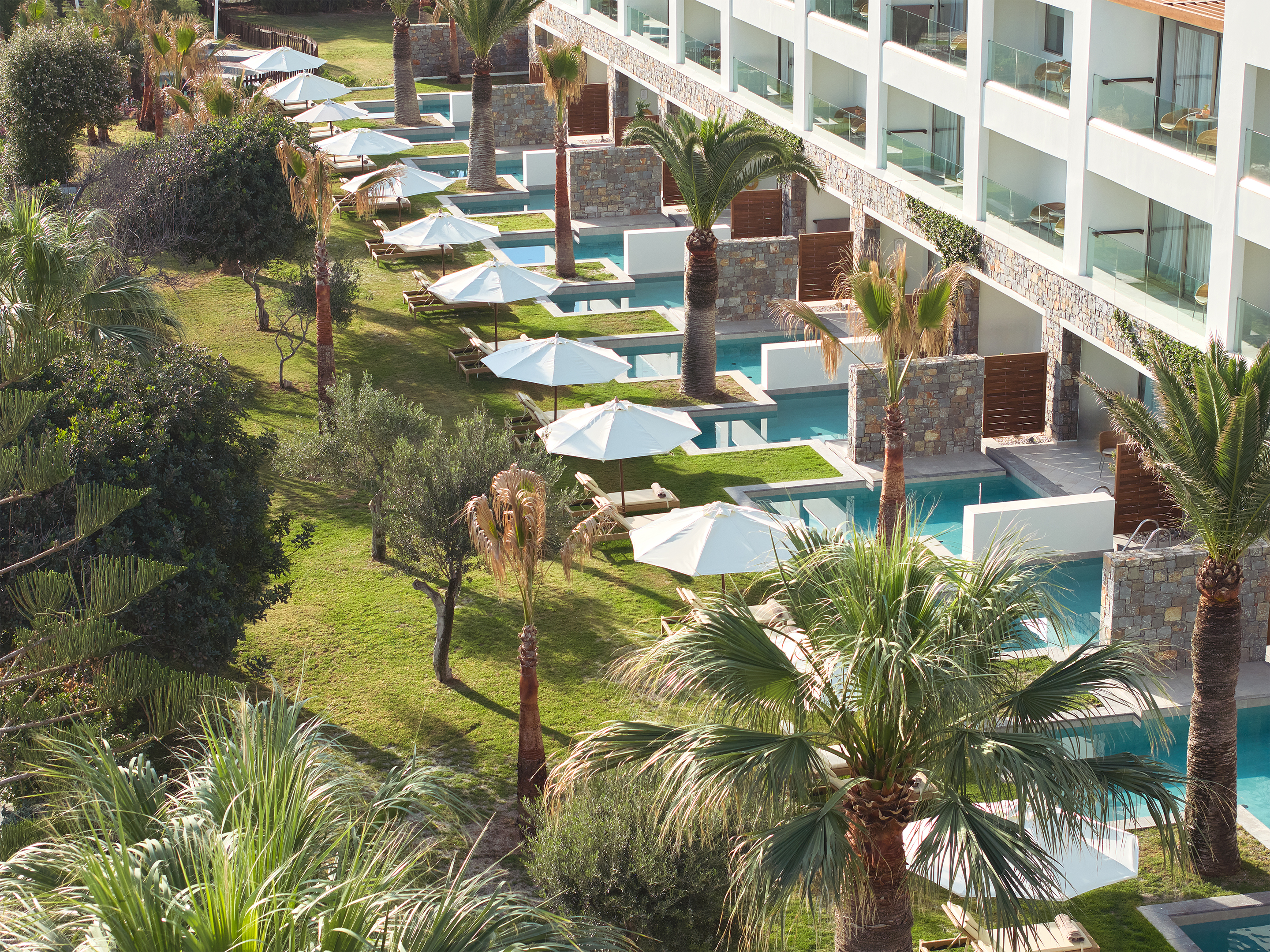 Family Room with Private Pool