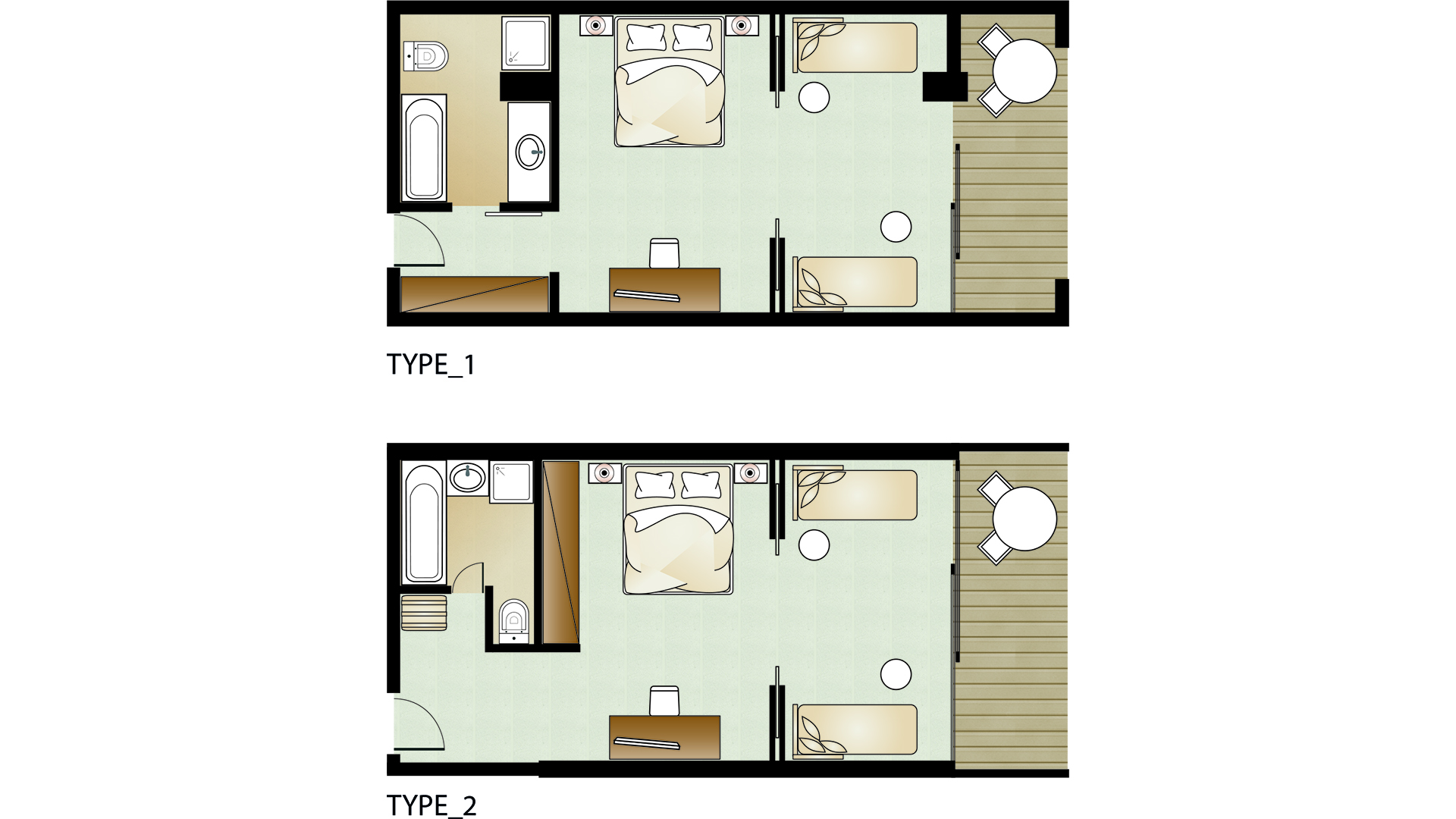 Family Room Superior Side Sea View