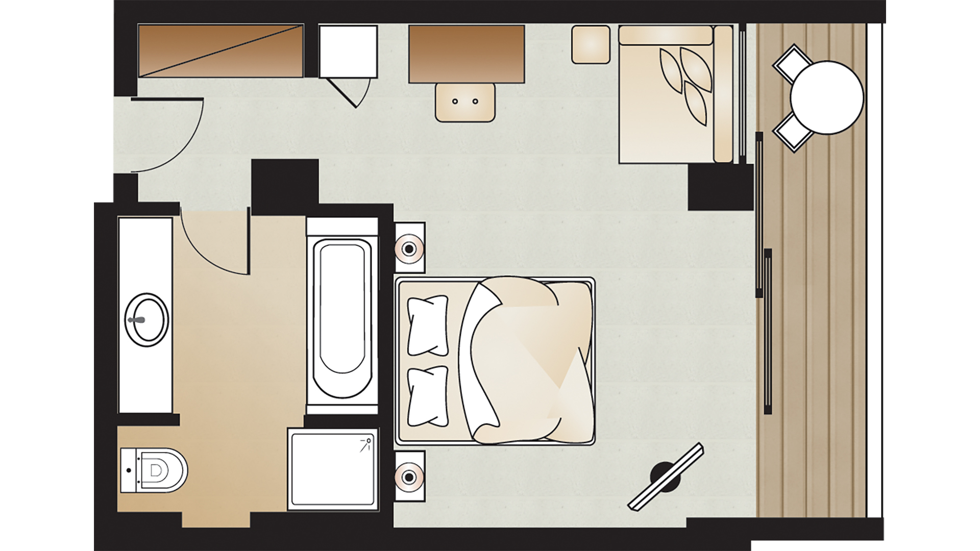 Double or Twin Luxury Sea View