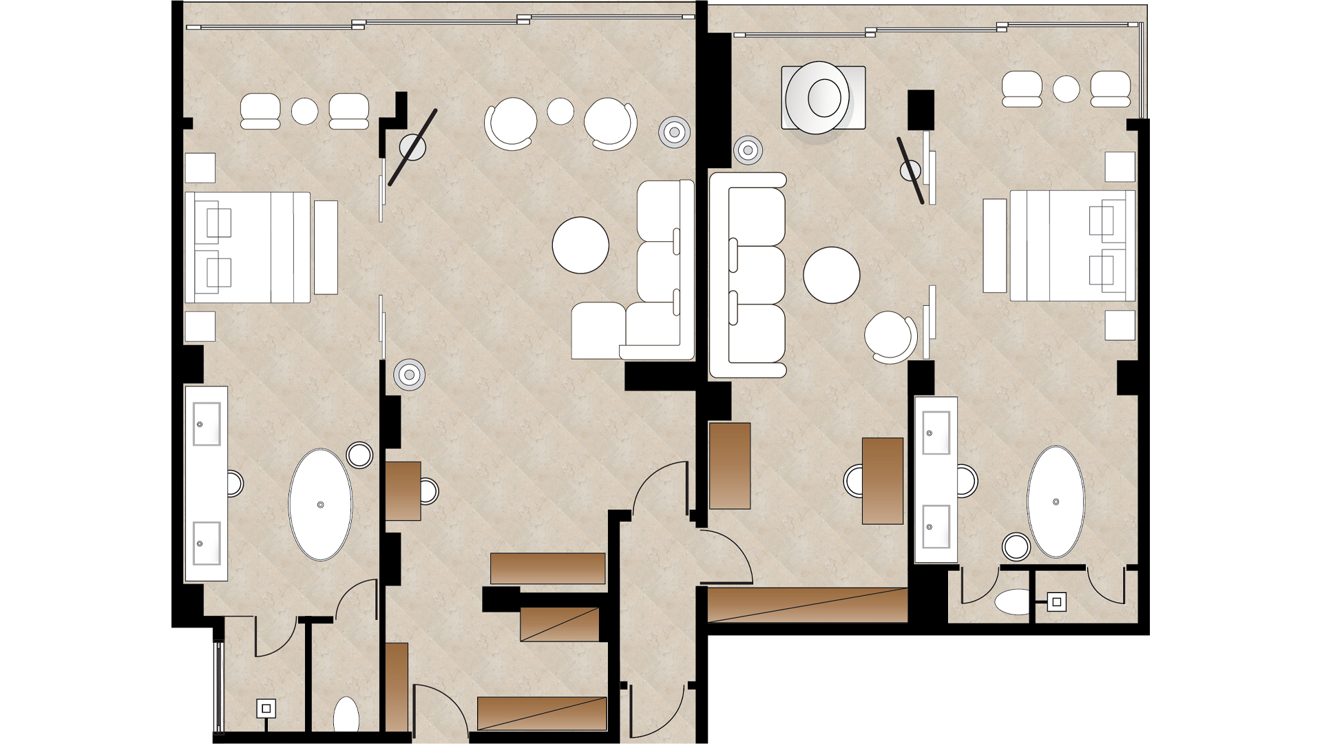 Suite Two Bedrooms