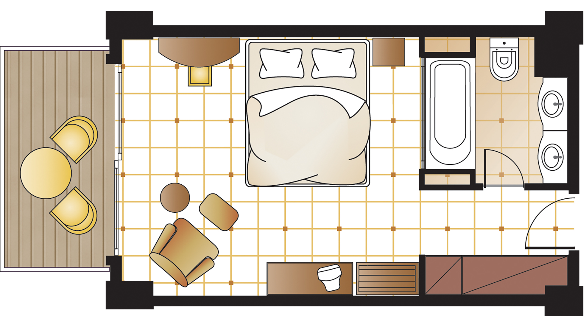 Double or Twin Superior Sea View