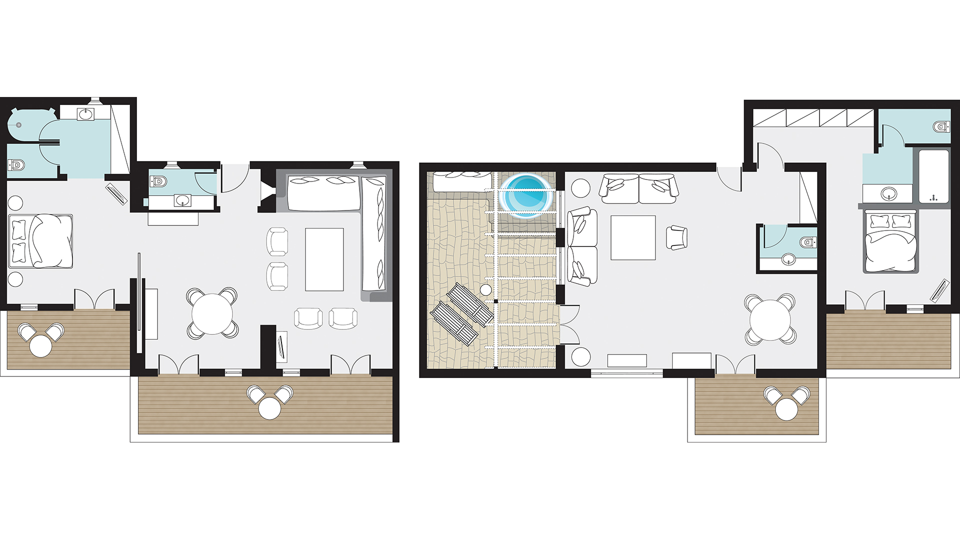 Suite Sea View Capacity 4