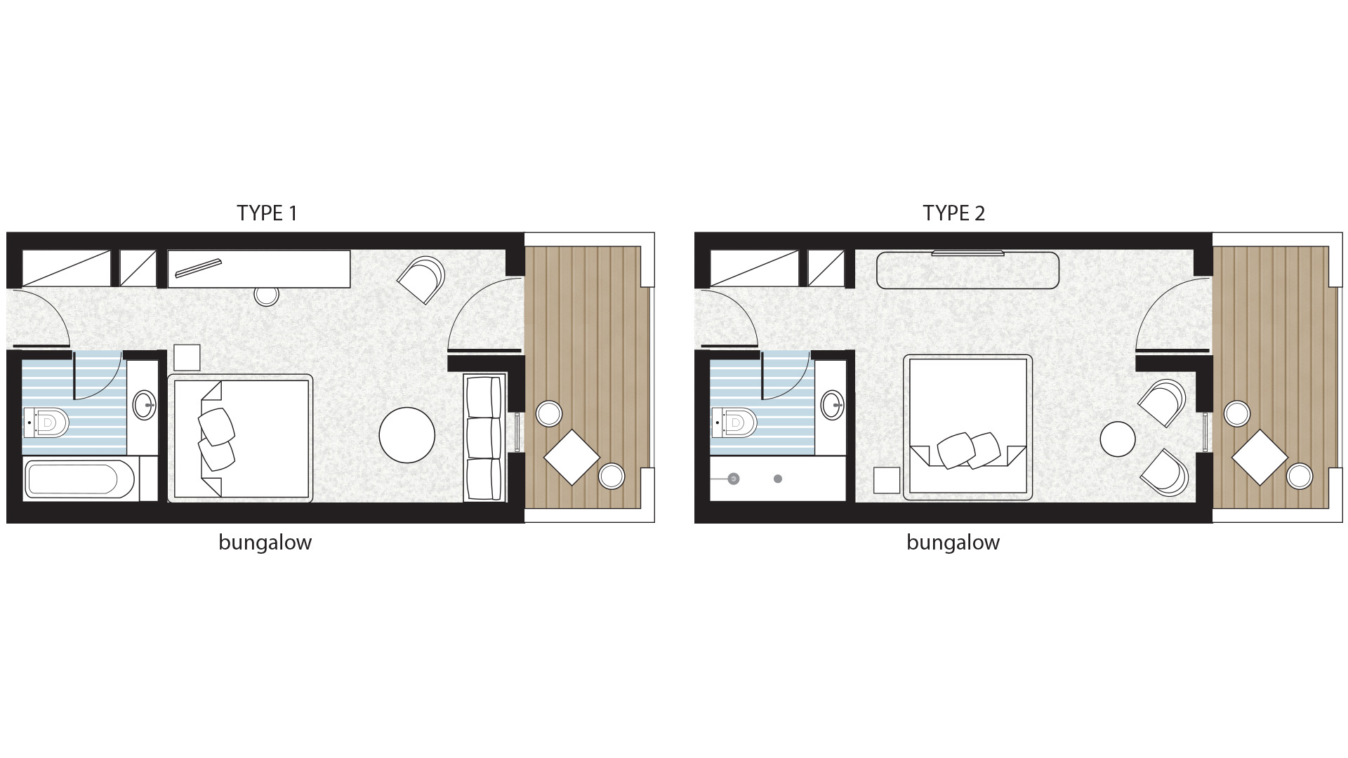 Bungalow Garden View