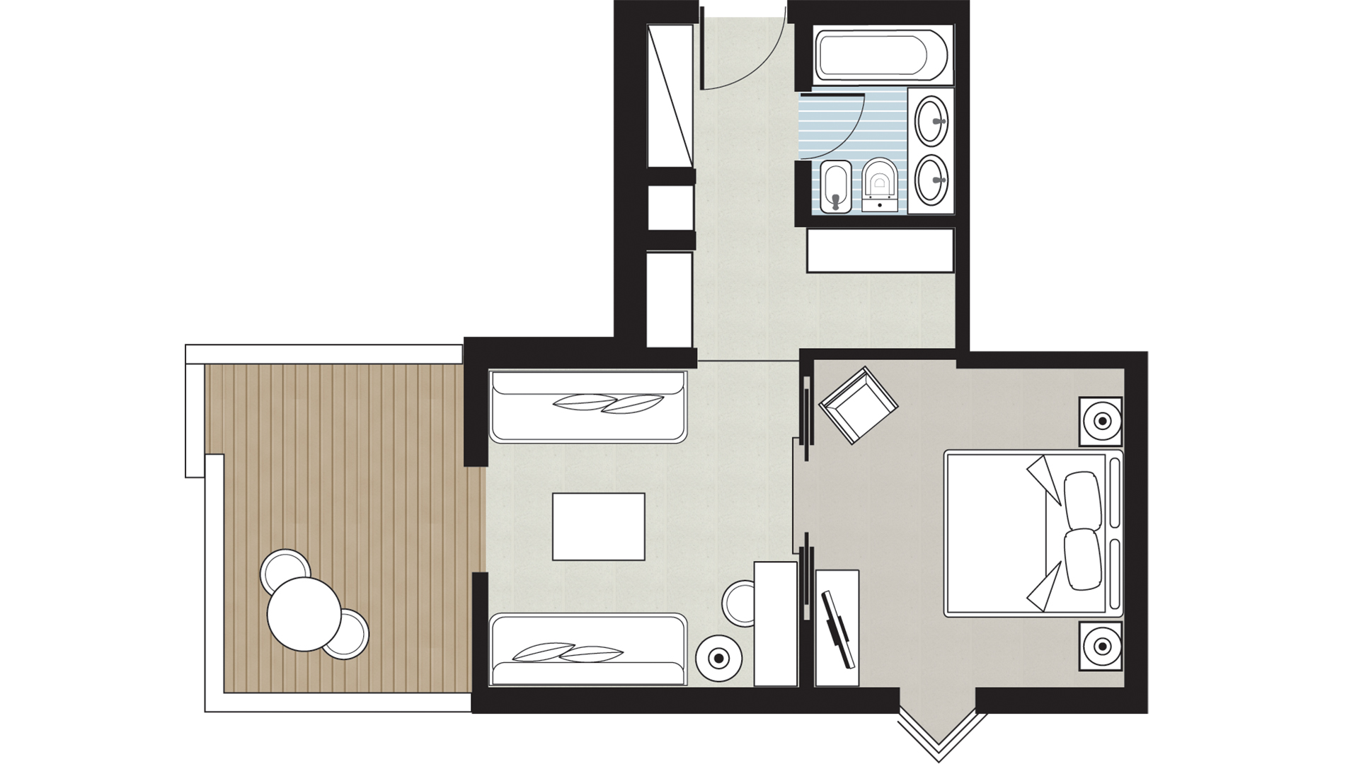 Family Room Garden View