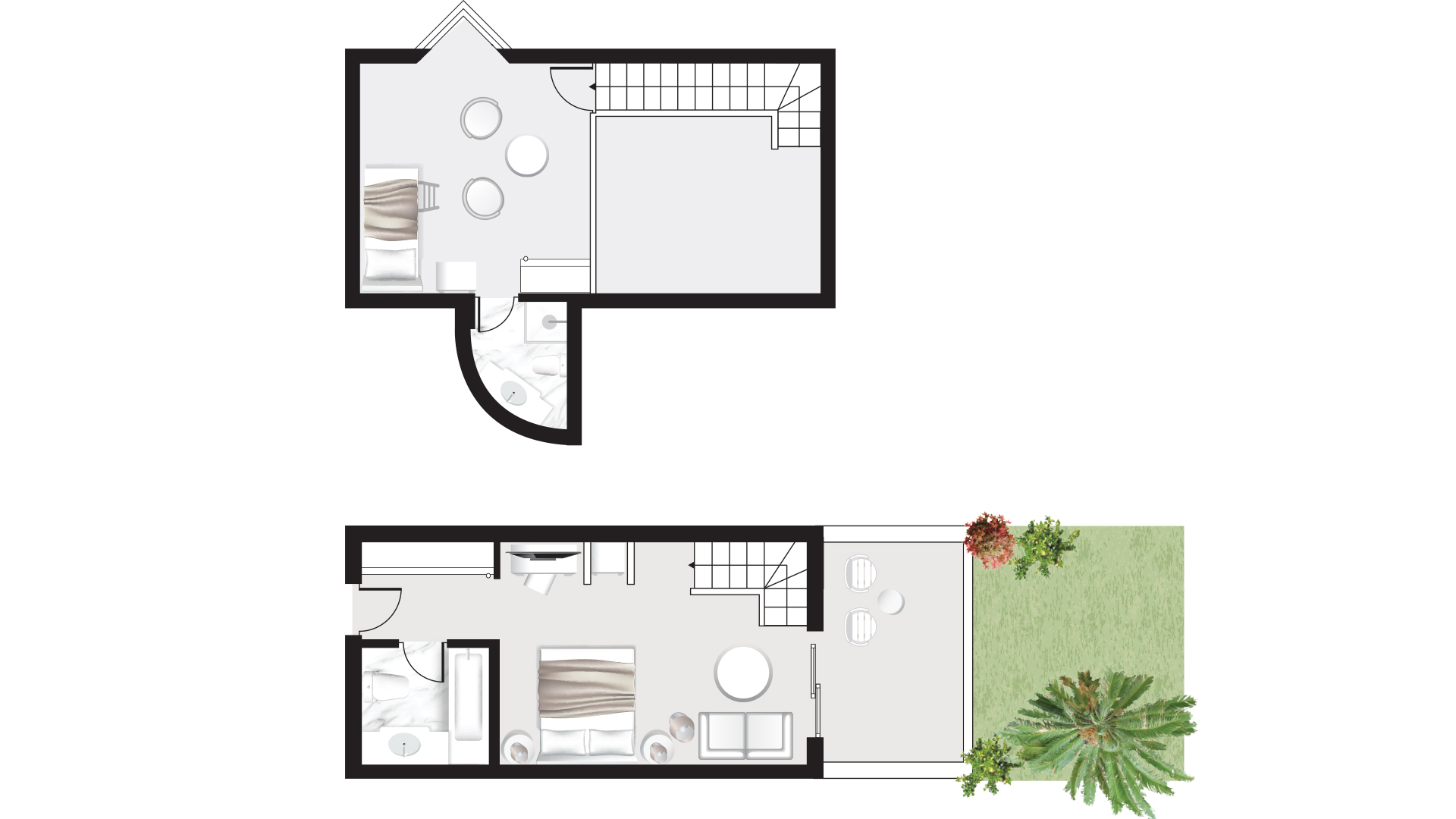 Apartment Garden View